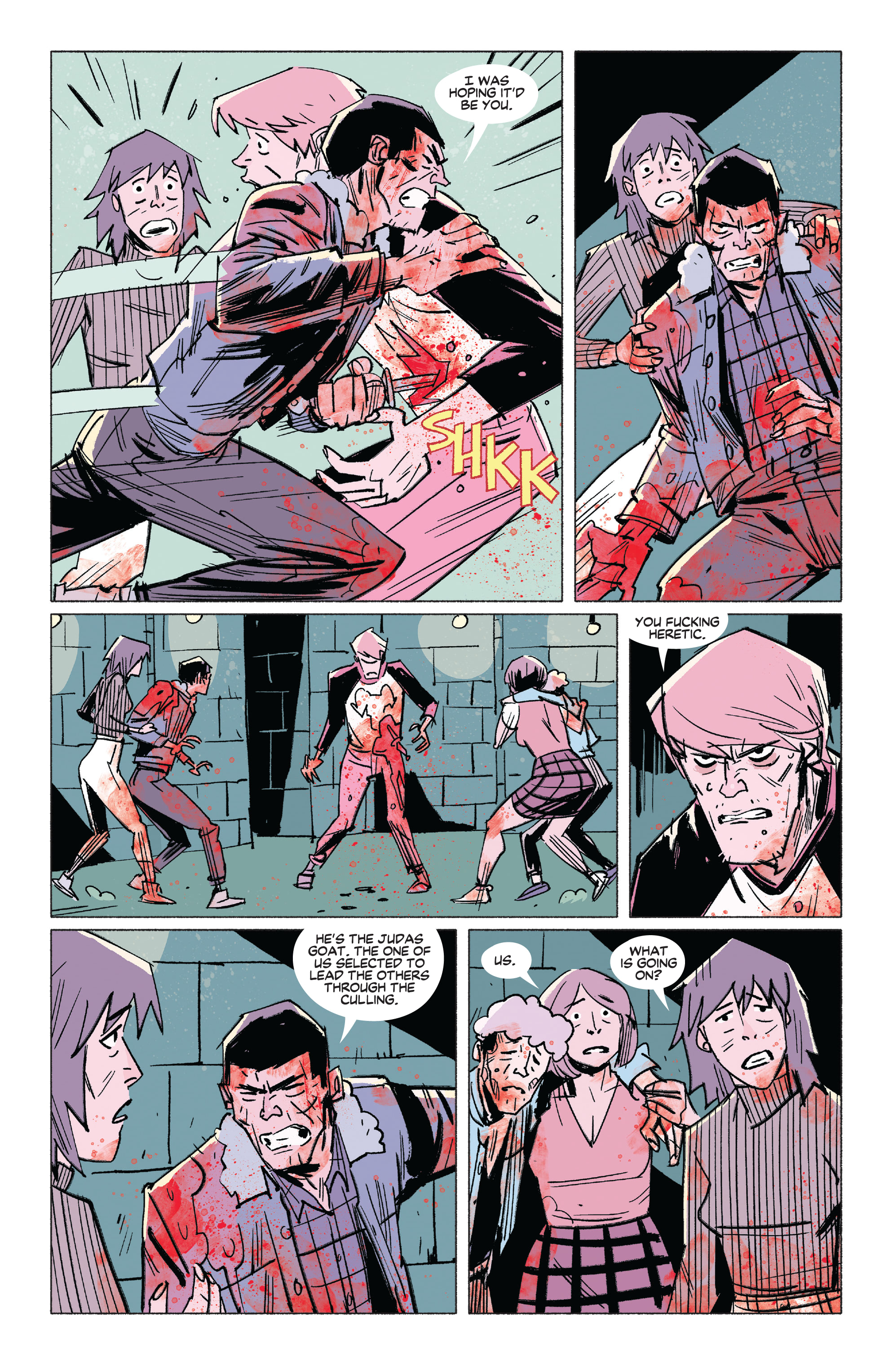 Read online Harrower comic -  Issue #3 - 16