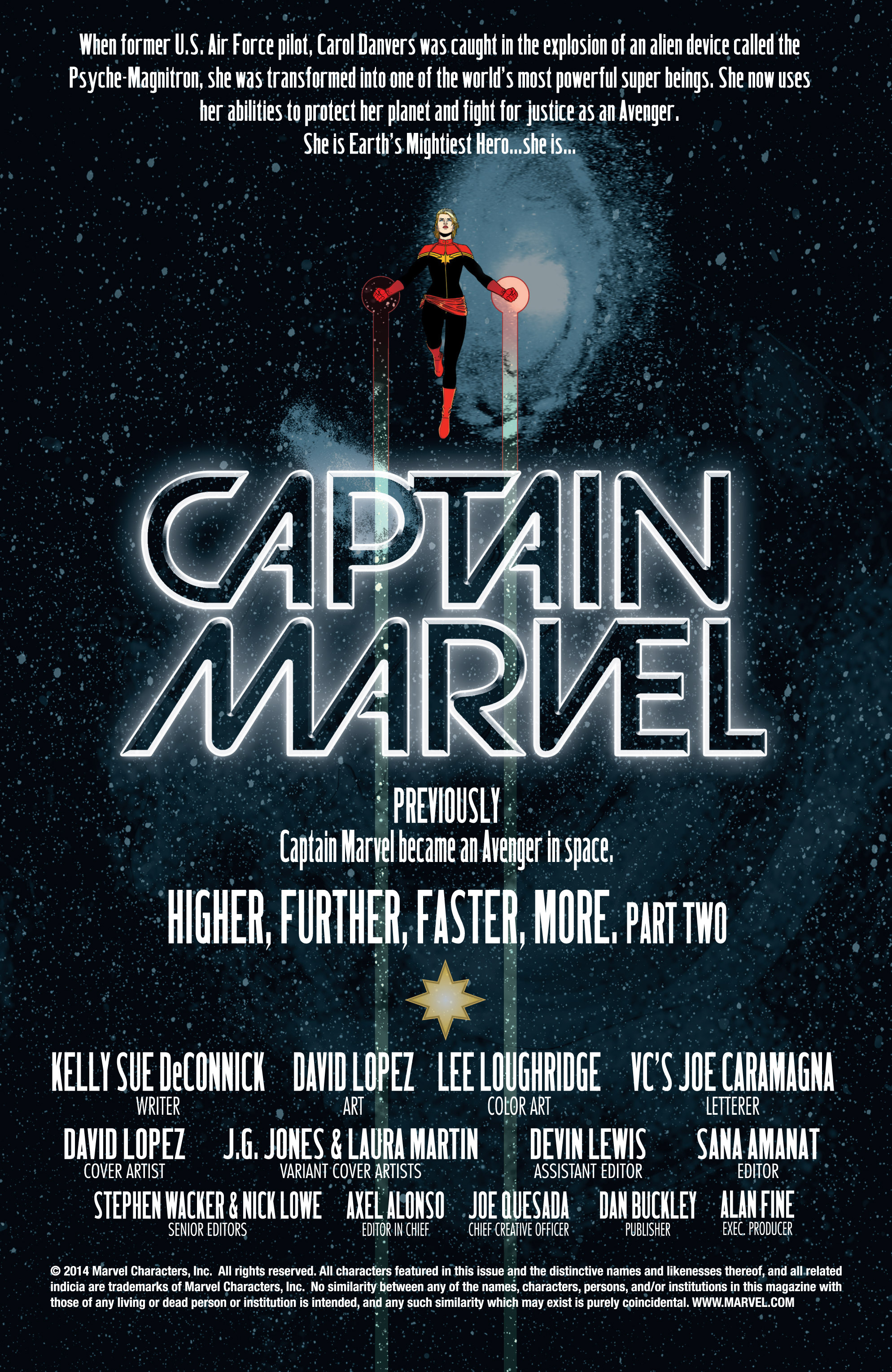 Read online Captain Marvel (2014) comic -  Issue #2 - 2