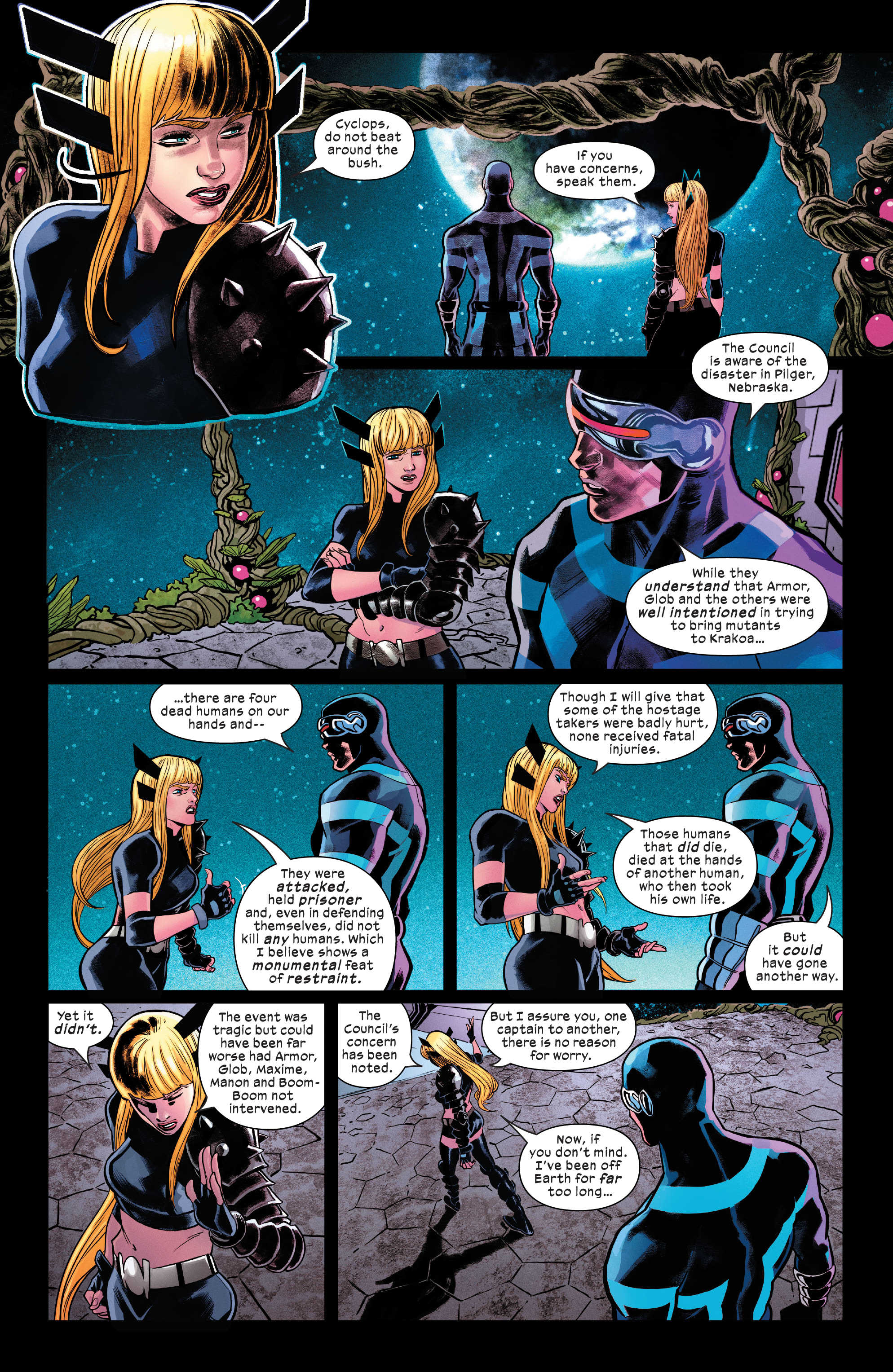 Read online New Mutants (2019) comic -  Issue #9 - 10