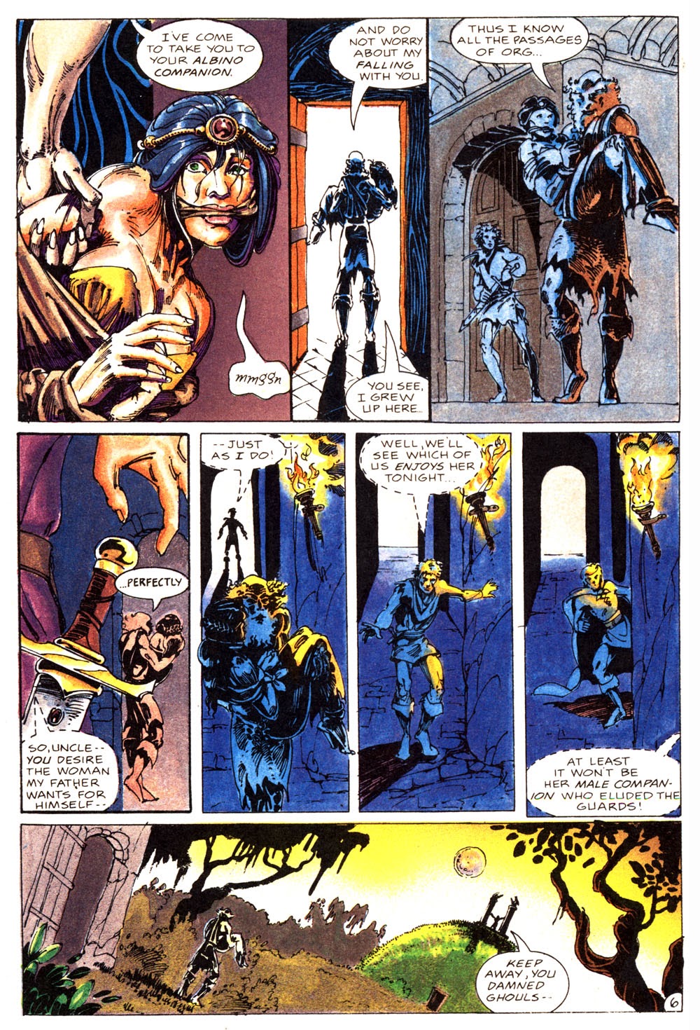 Read online Elric: The Bane of the Black Sword comic -  Issue #4 - 8