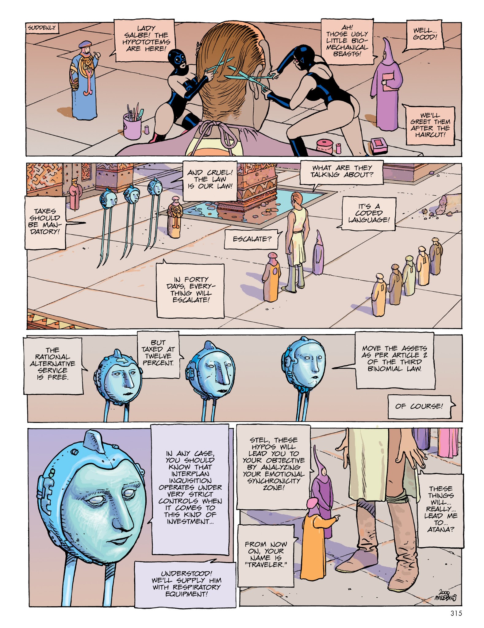 Read online Moebius Library comic -  Issue # TPB - 311
