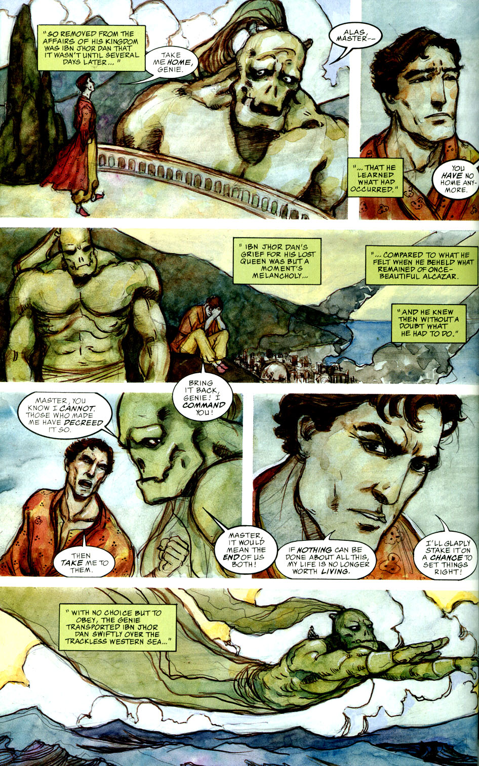 Read online Green Lantern: 1001 Emerald Nights comic -  Issue # TPB - 52