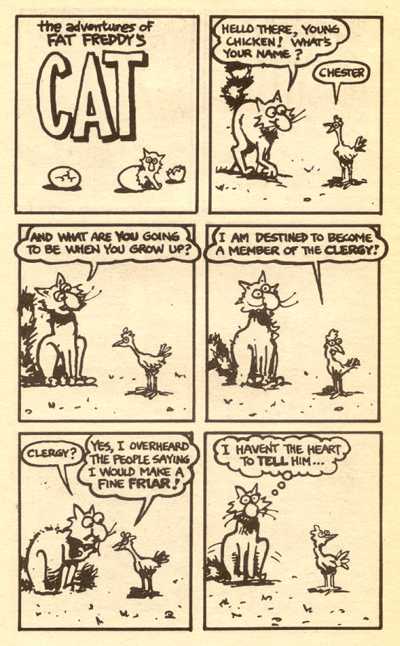 Read online Adventures of Fat Freddy's Cat comic -  Issue #3 - 42