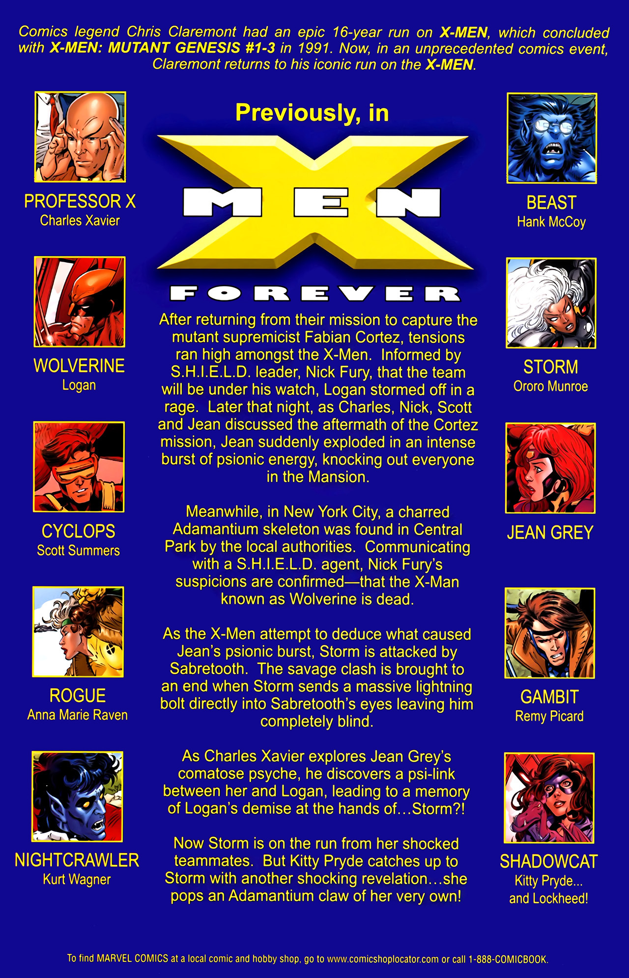 Read online X-Men Forever (2009) comic -  Issue #4 - 3