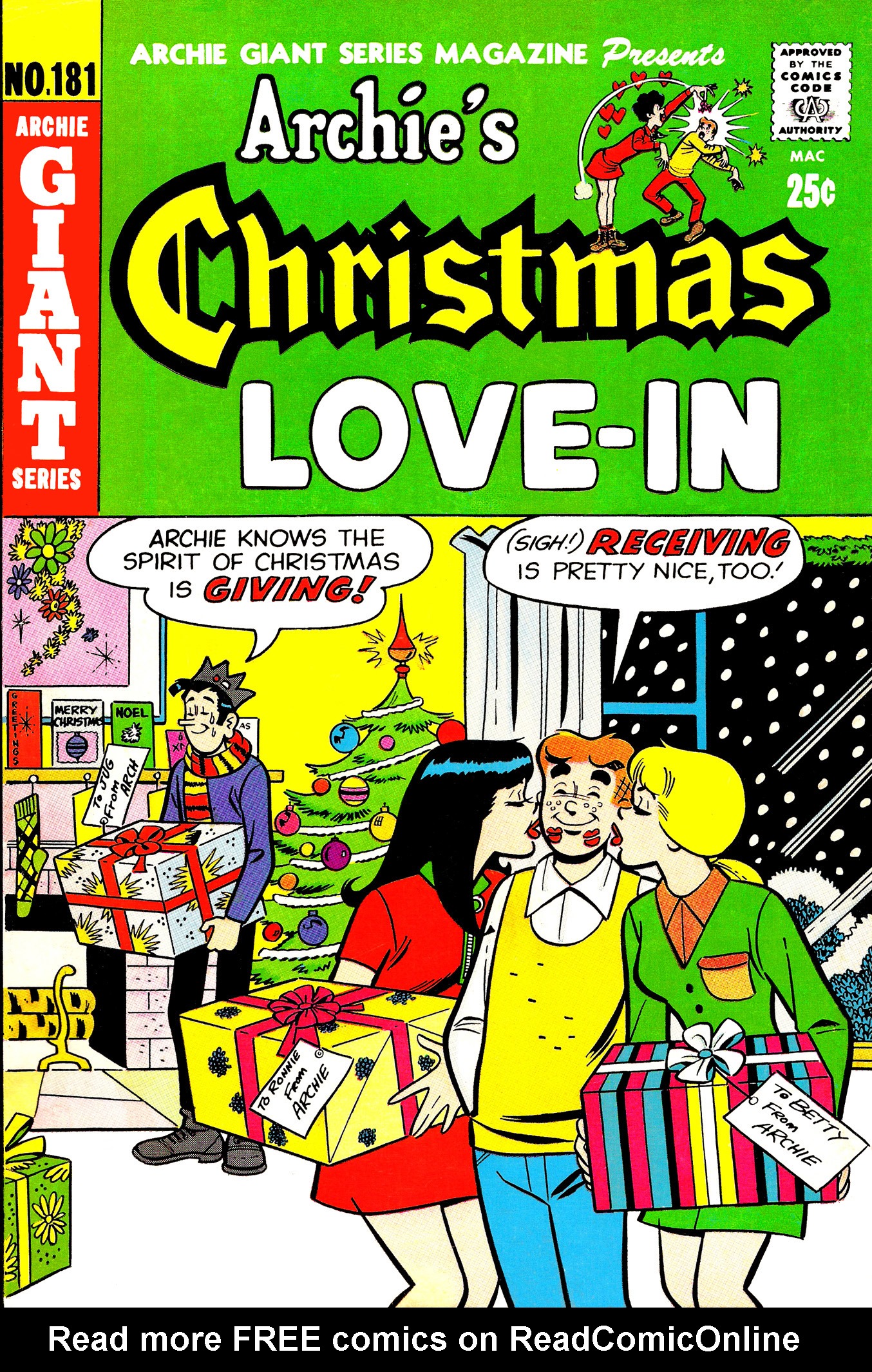 Read online Archie Giant Series Magazine comic -  Issue #181 - 1