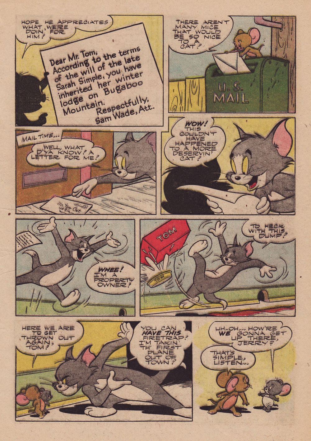 Read online Tom & Jerry Comics comic -  Issue #103 - 5