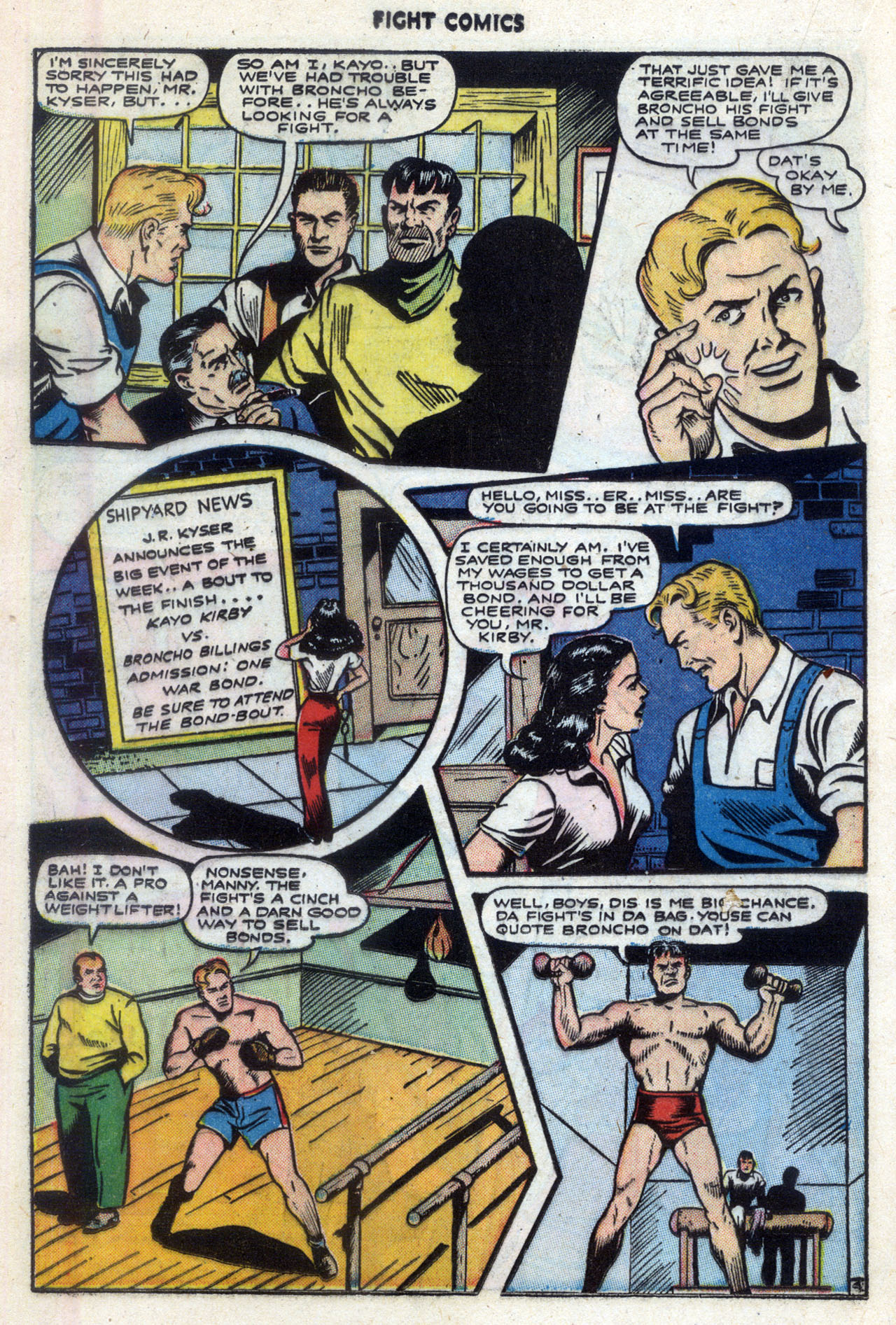 Read online Fight Comics comic -  Issue #39 - 30