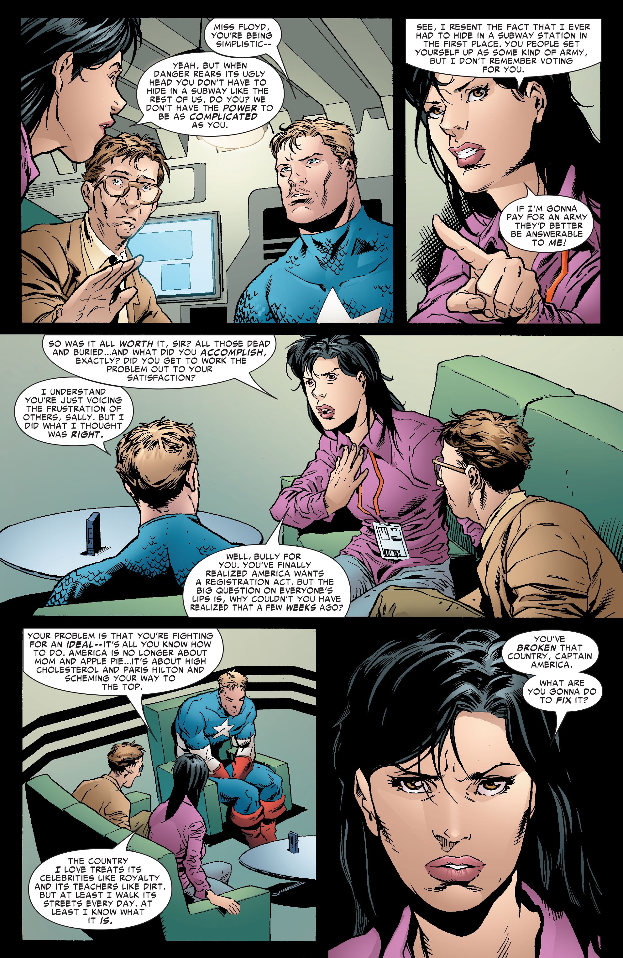 Read online Civil War: Front Line comic -  Issue #11 - 12