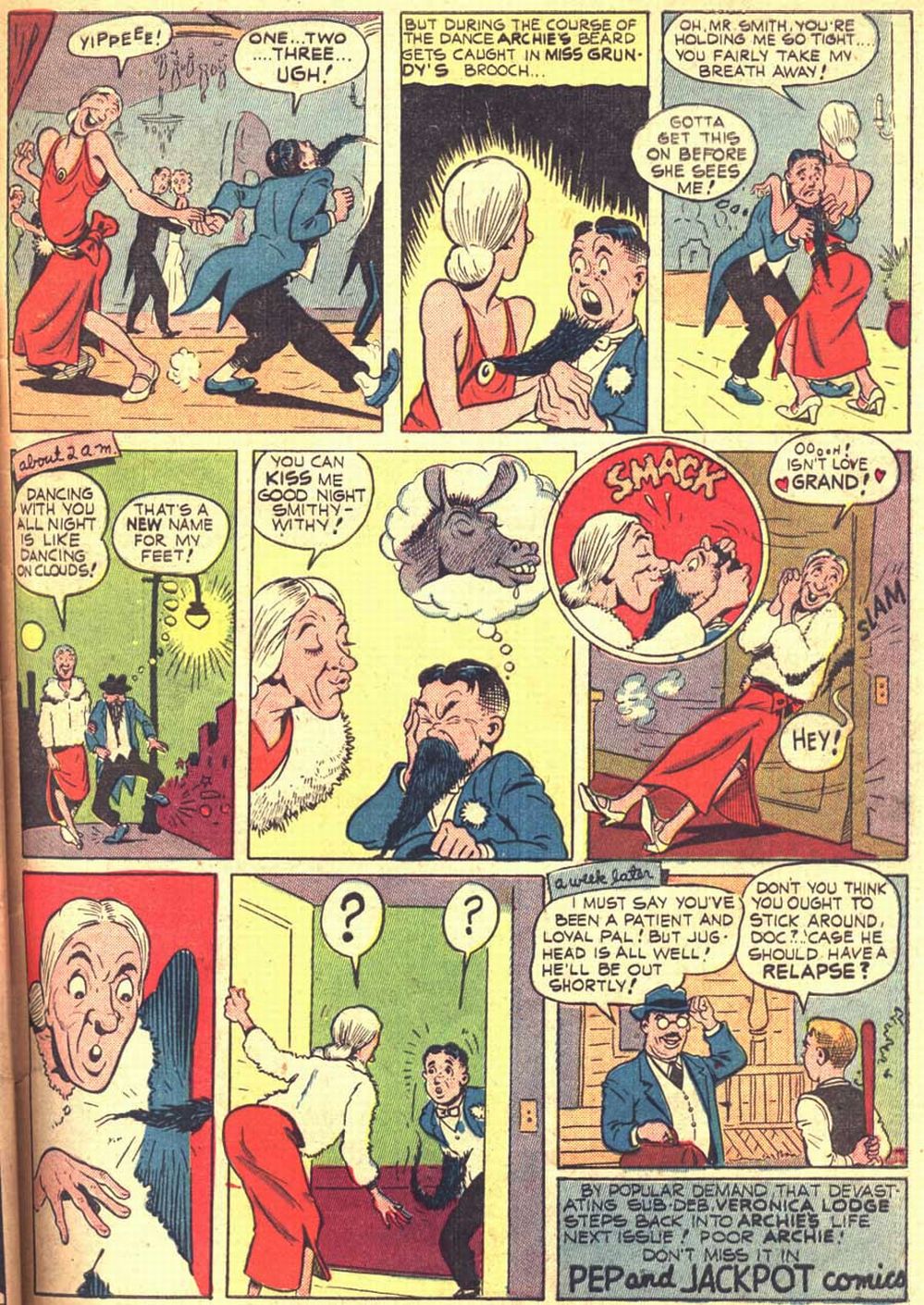 Read online Pep Comics comic -  Issue #30 - 60