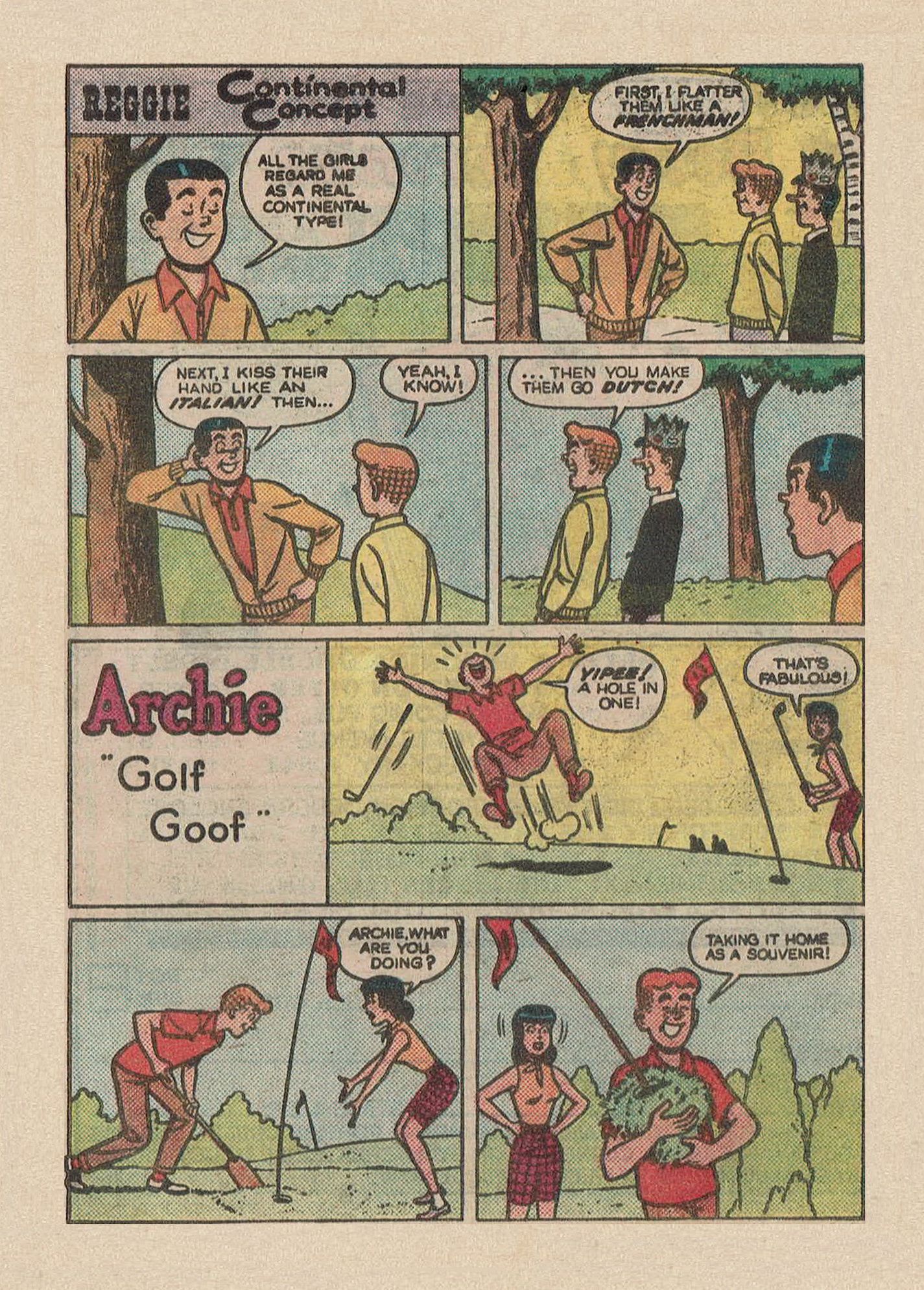 Read online Archie's Double Digest Magazine comic -  Issue #29 - 124
