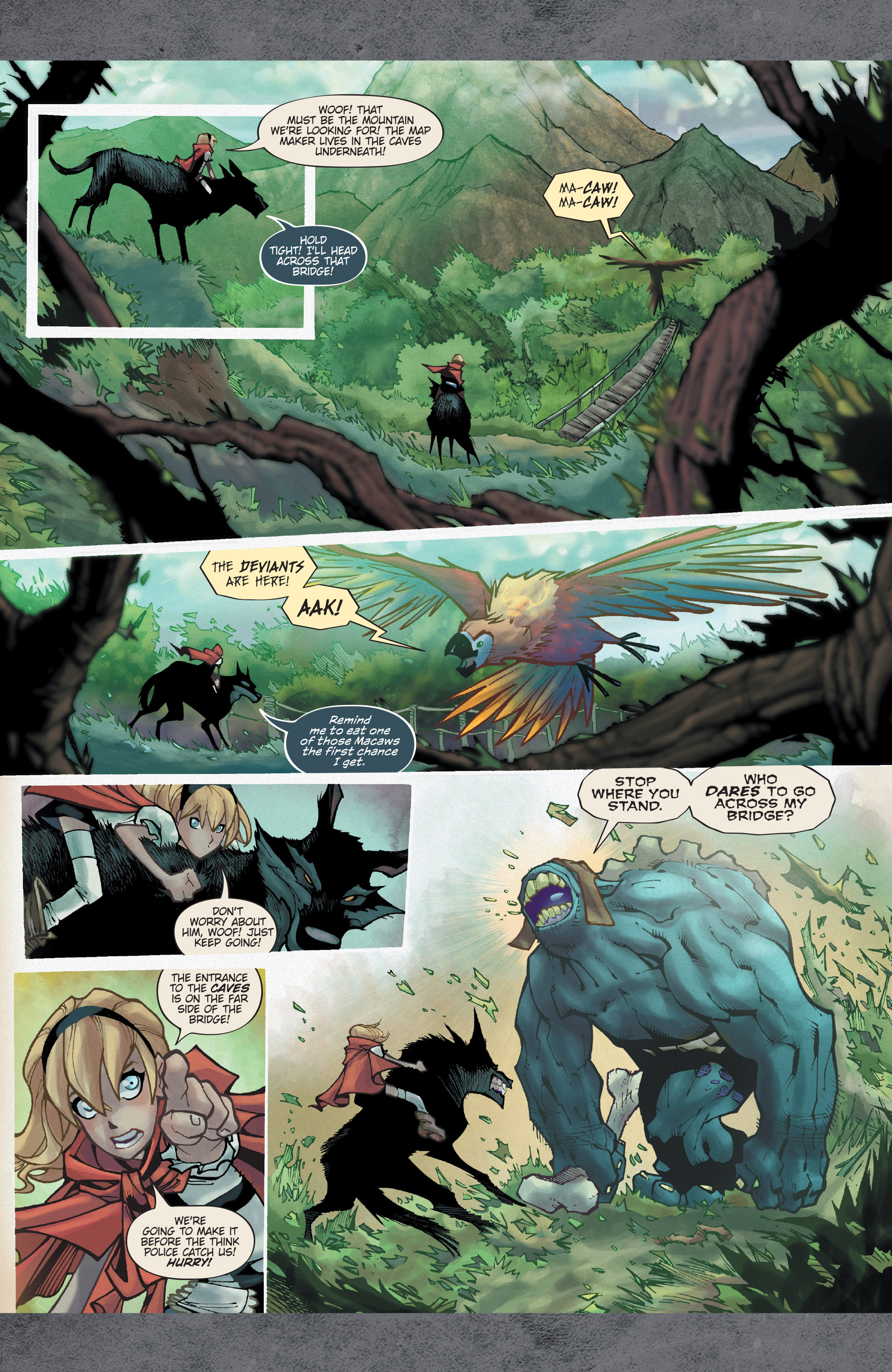 Read online Fairy Quest: Outcasts comic -  Issue #1 - 19