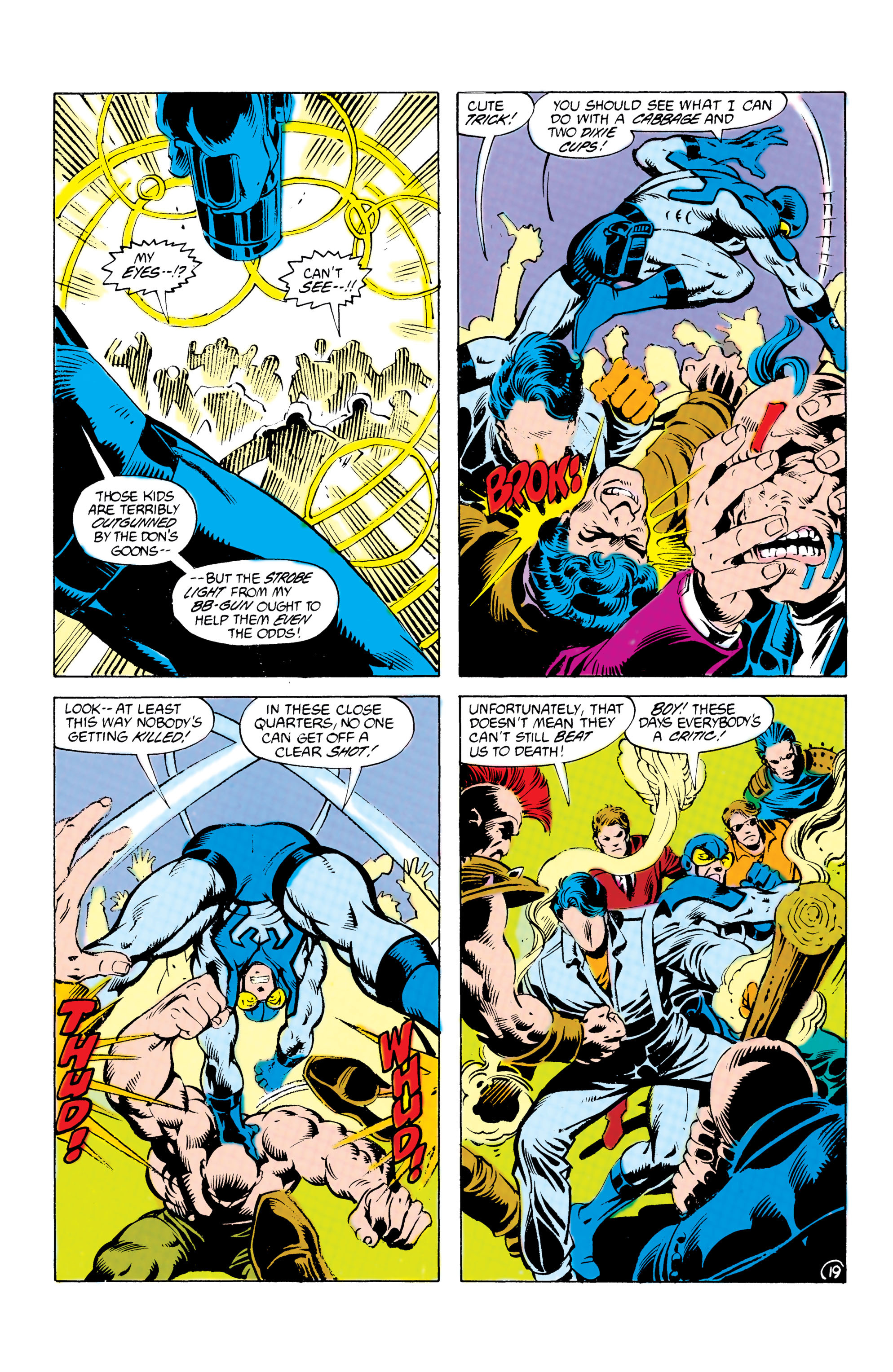 Read online Blue Beetle (1986) comic -  Issue #7 - 20