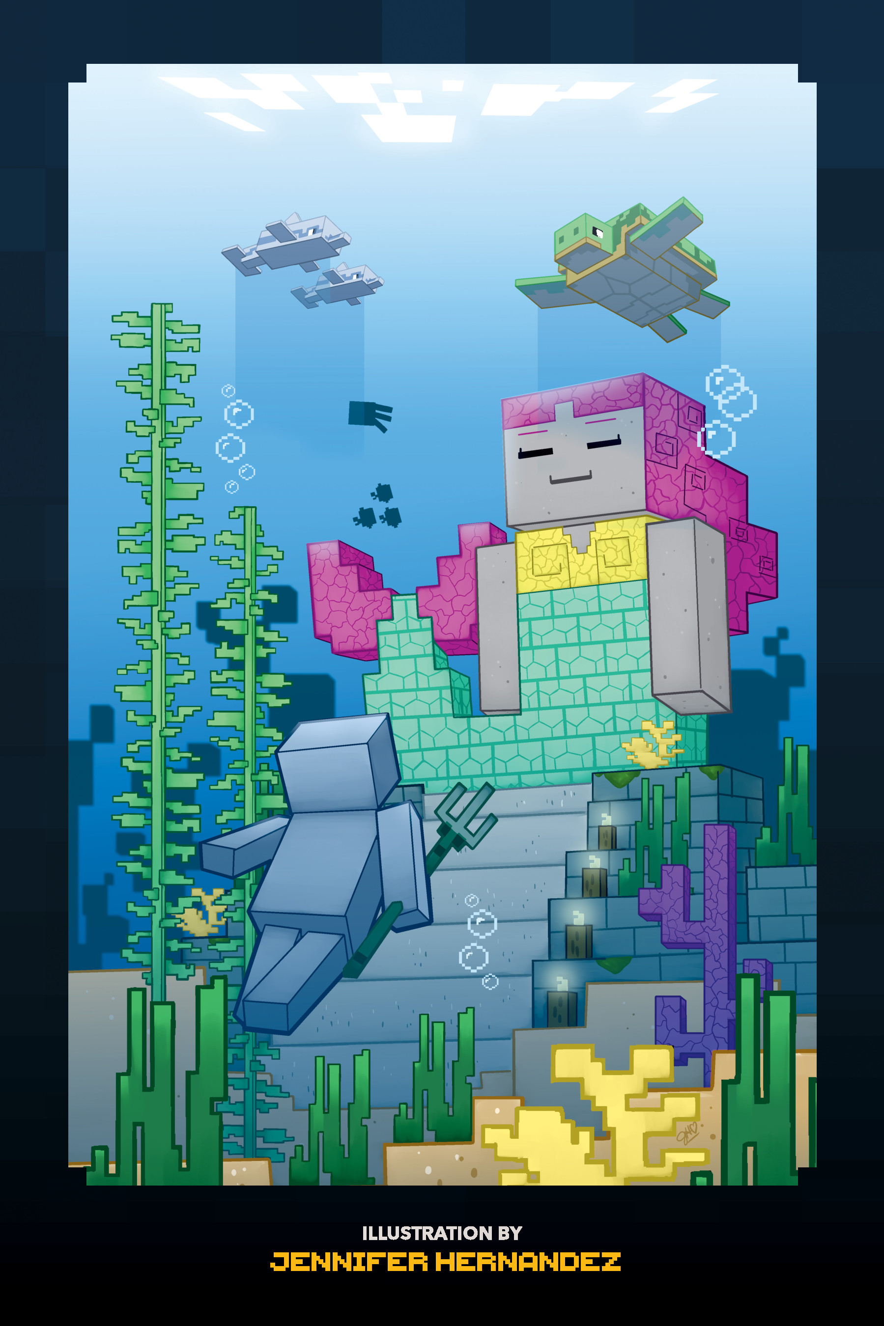 Read online Minecraft: Stories From the Overworld comic -  Issue # TPB - 56