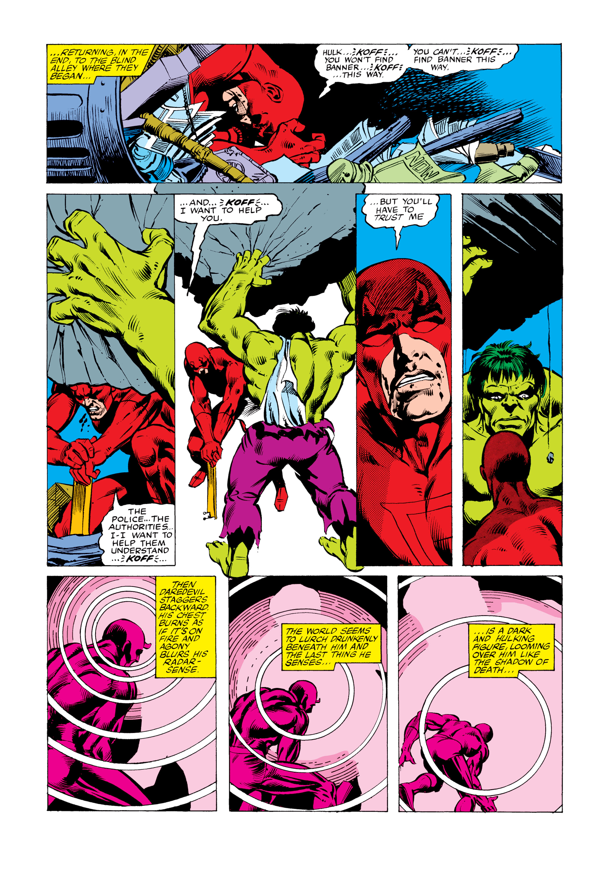 Read online Marvel Masterworks: Daredevil comic -  Issue # TPB 15 (Part 1) - 96