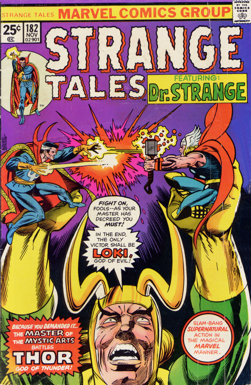 Read online Strange Tales (1951) comic -  Issue #182 - 1