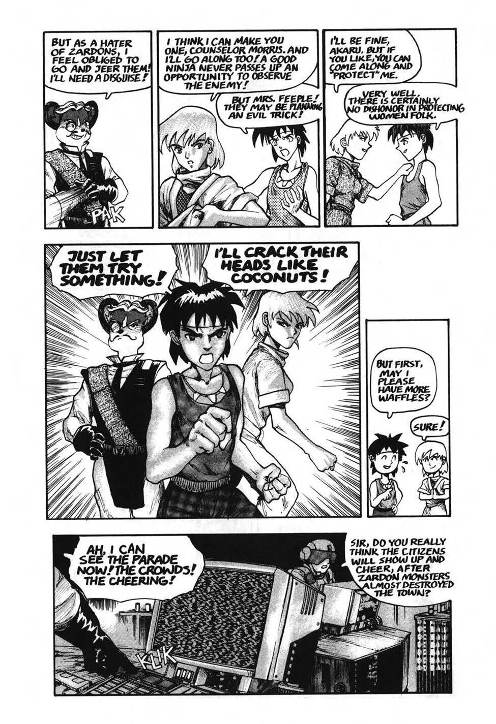Read online Ninja High School (1986) comic -  Issue #58 - 7