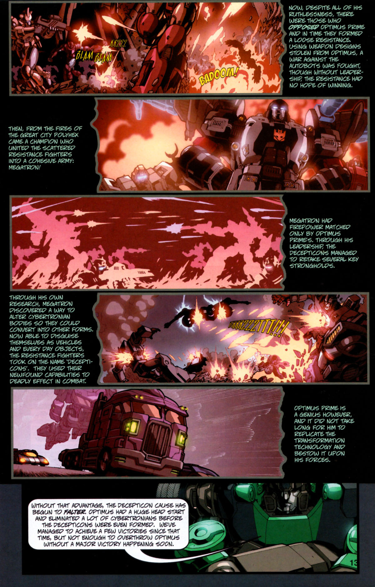 Read online Transformers: Timelines comic -  Issue #3 - 15