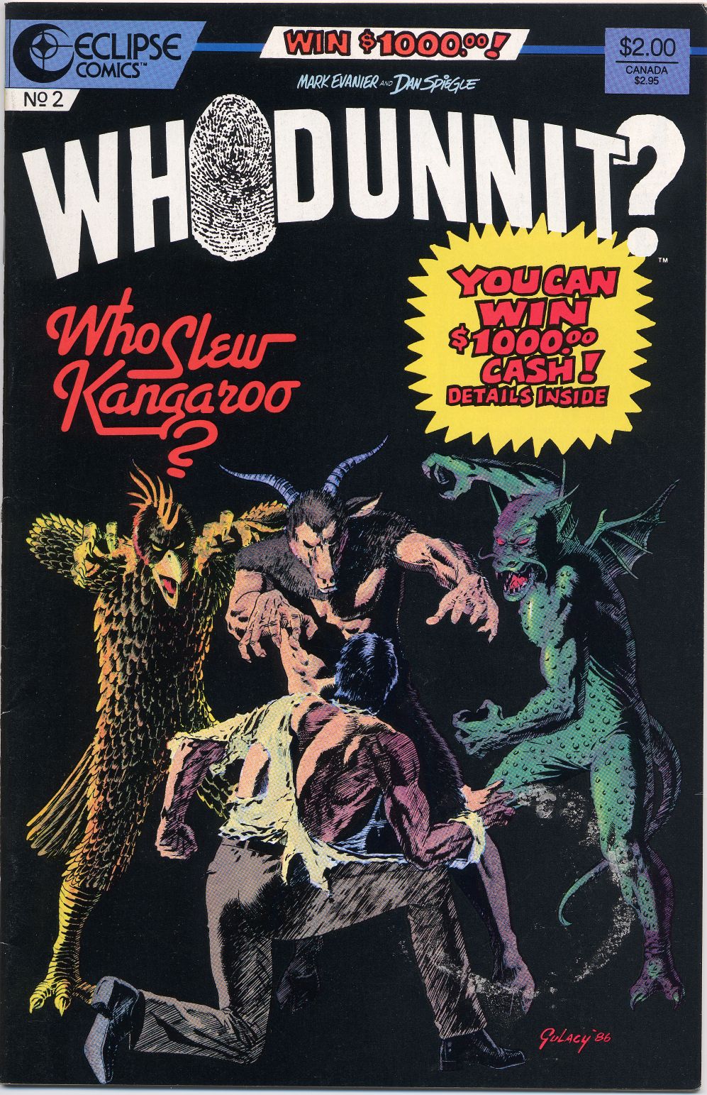 Read online Whodunnit? comic -  Issue #2 - 1