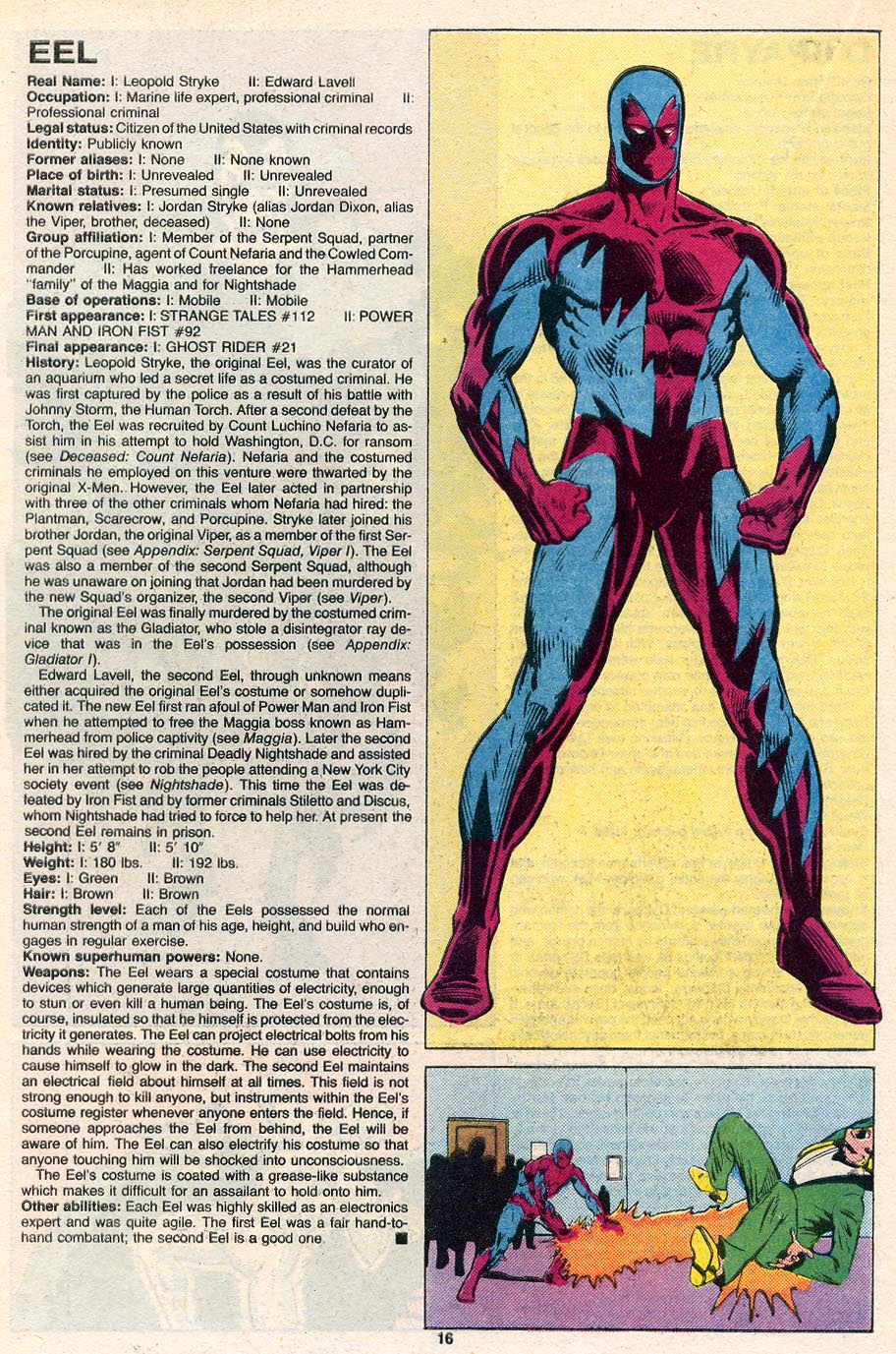 Read online The Official Handbook of the Marvel Universe Deluxe Edition comic -  Issue #4 - 18