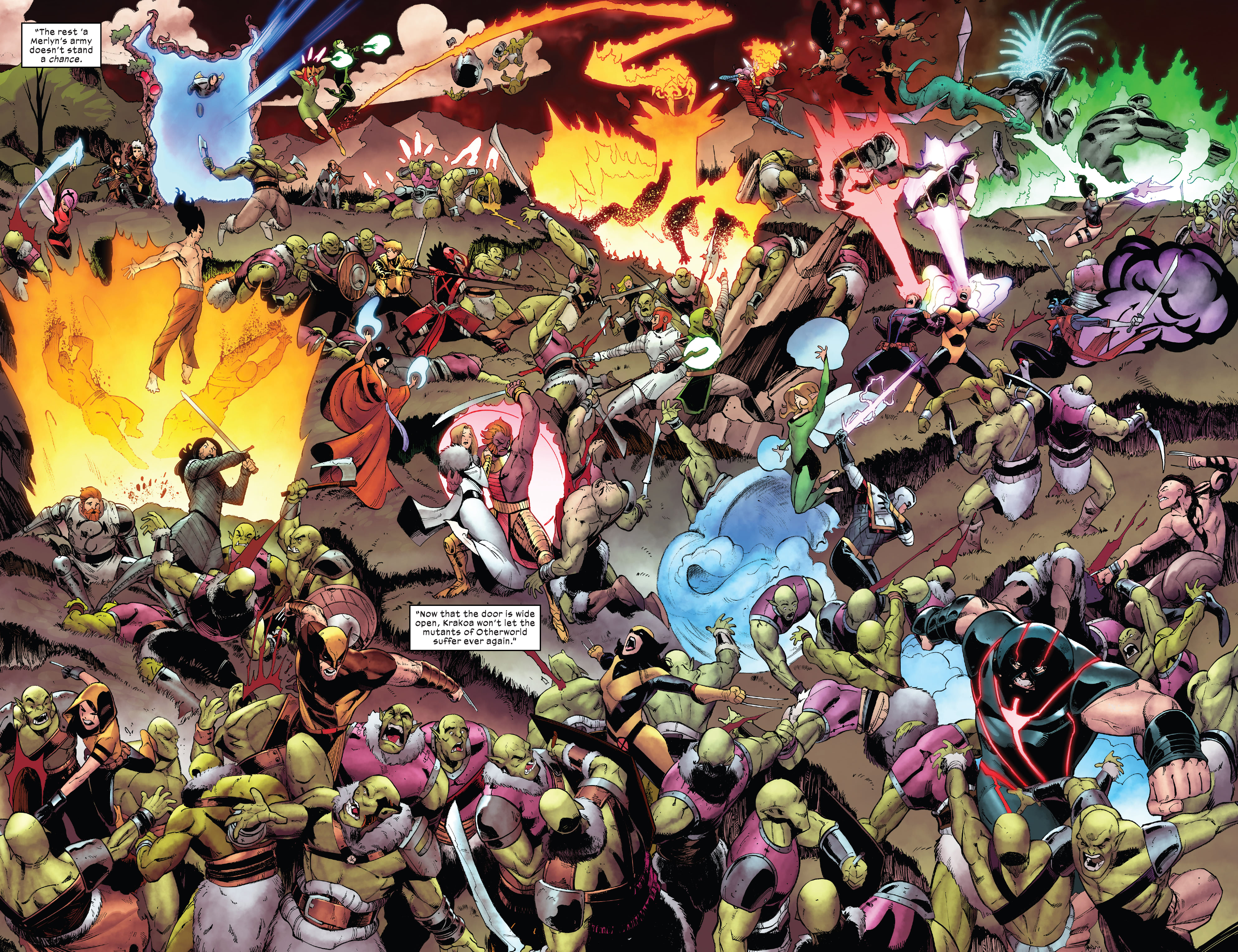 Read online Knights of X comic -  Issue #5 - 18