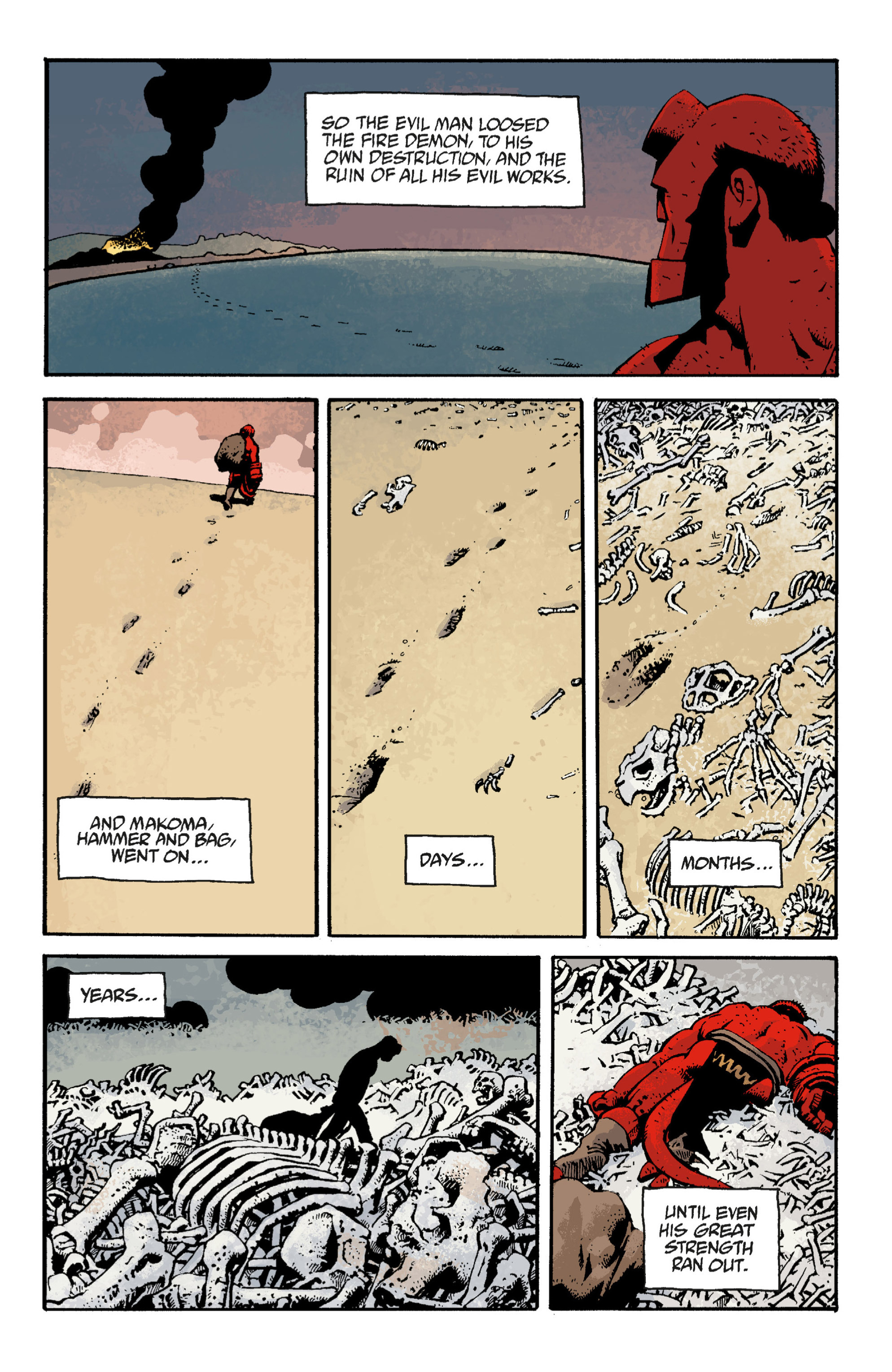 Read online Hellboy comic -  Issue #7 - 116