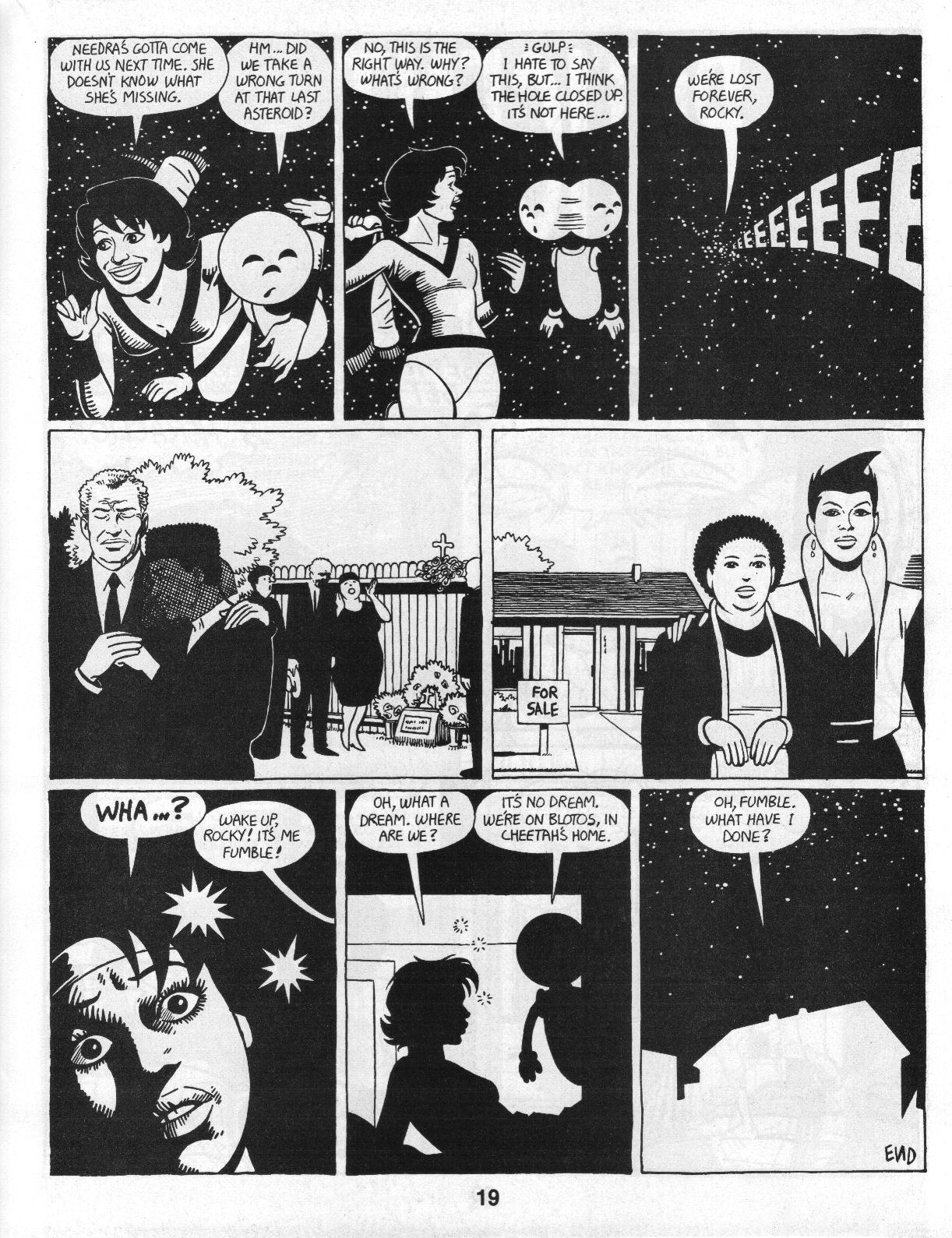 Read online Love and Rockets (1982) comic -  Issue #12 - 21