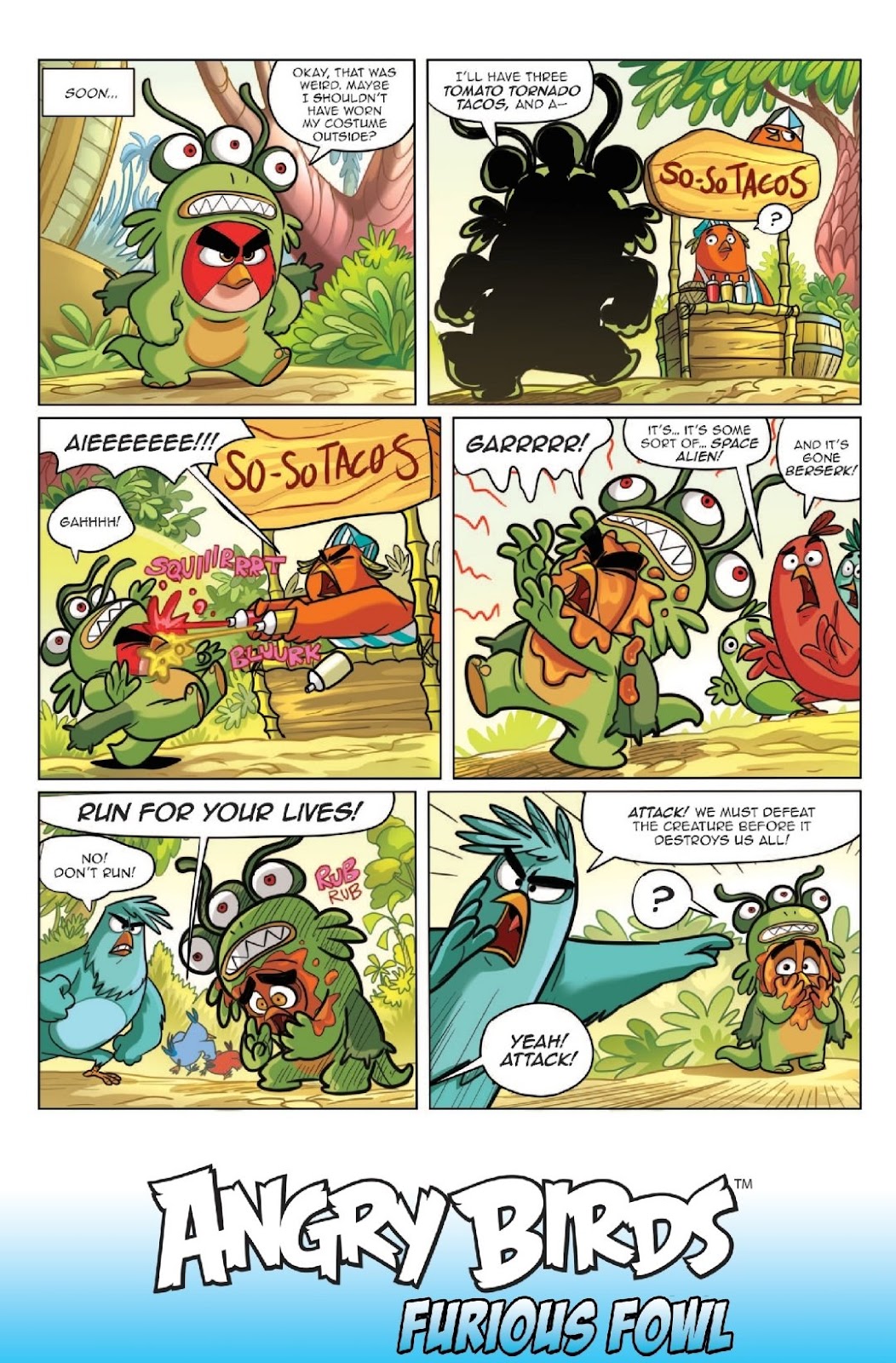 Angry Birds Comics Quarterly issue Issue Furious Fowl - Page 6