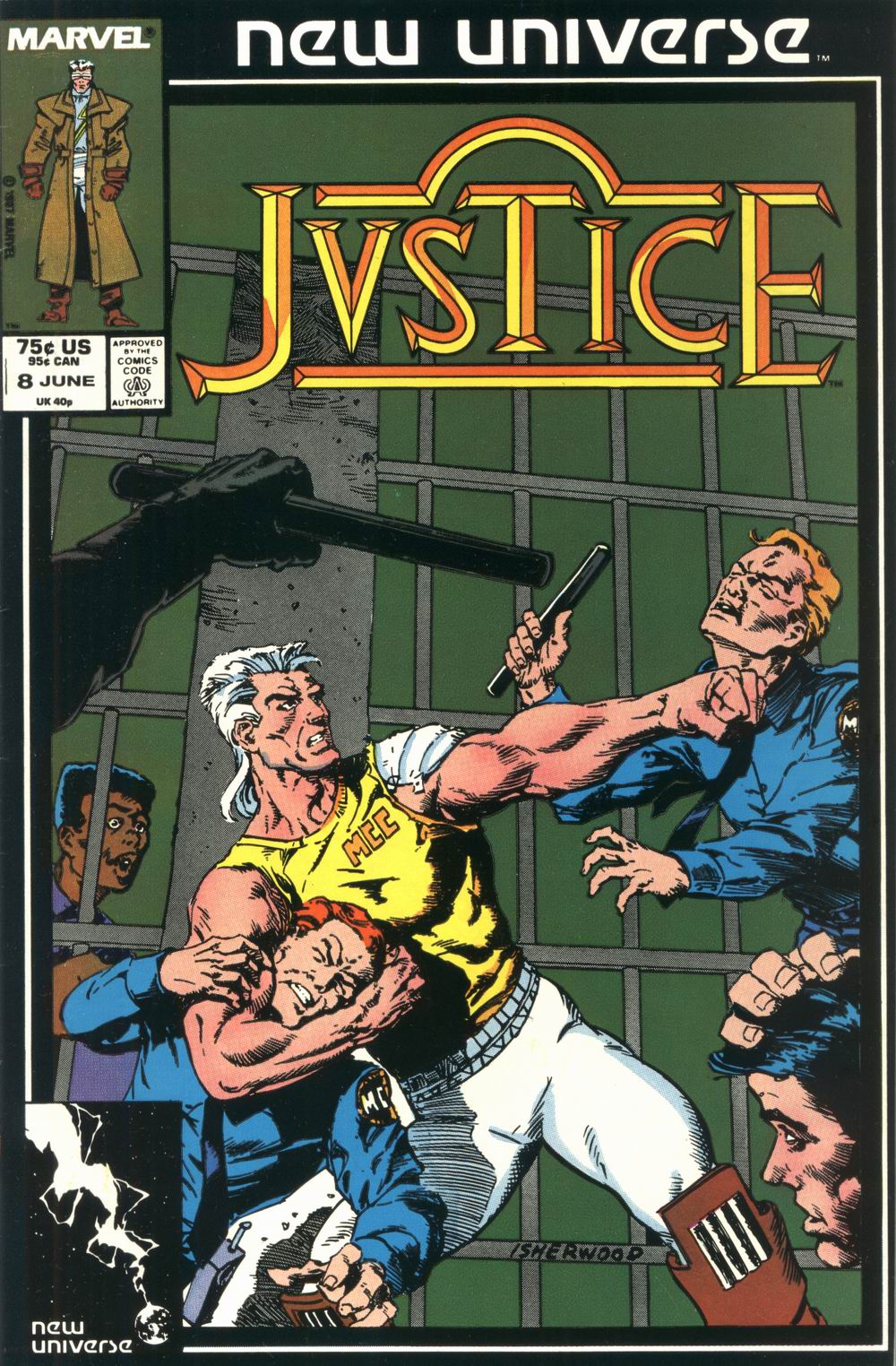 Read online Justice (1986) comic -  Issue #8 - 1