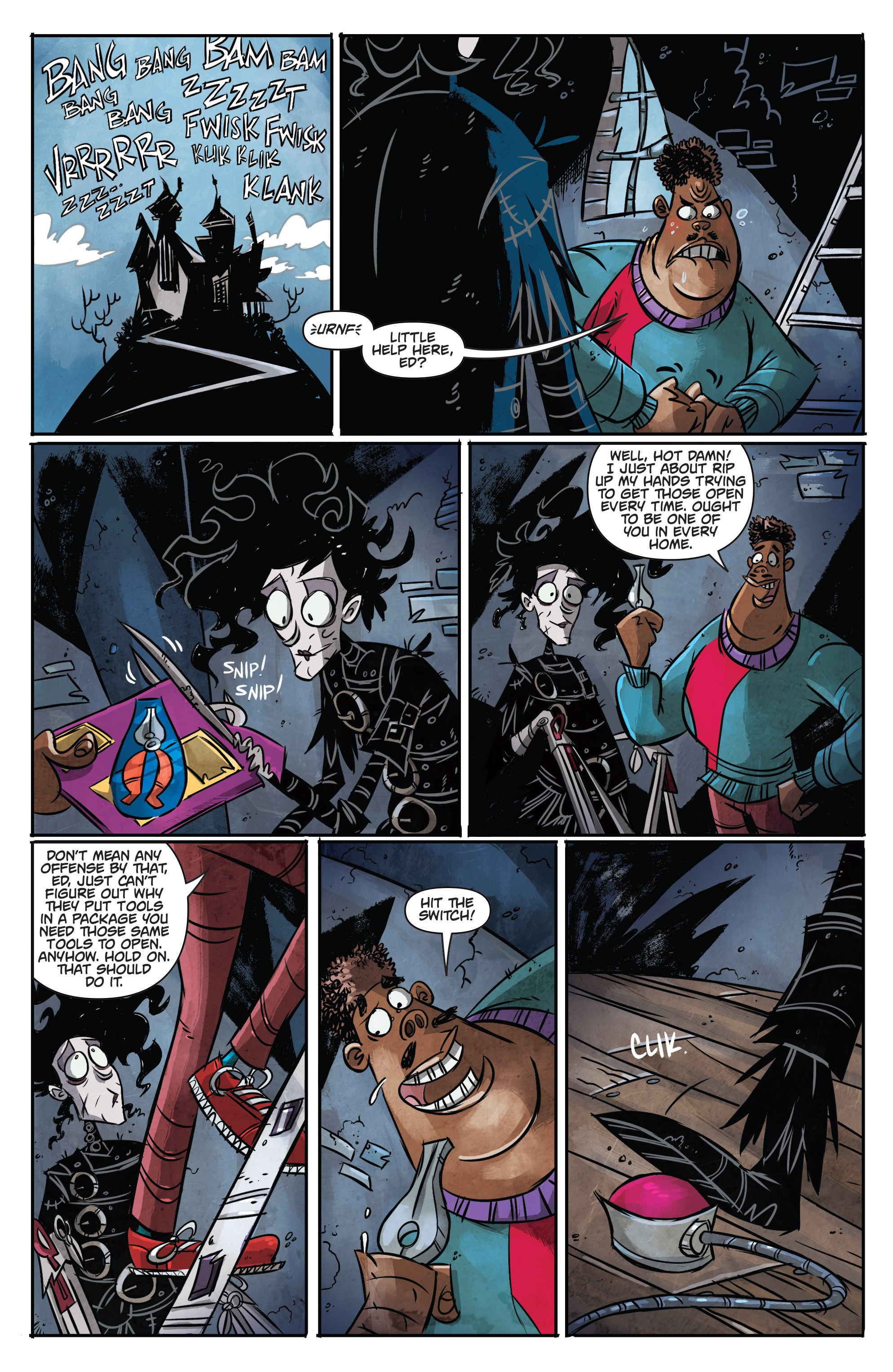 Read online Edward Scissorhands comic -  Issue #6 - 3