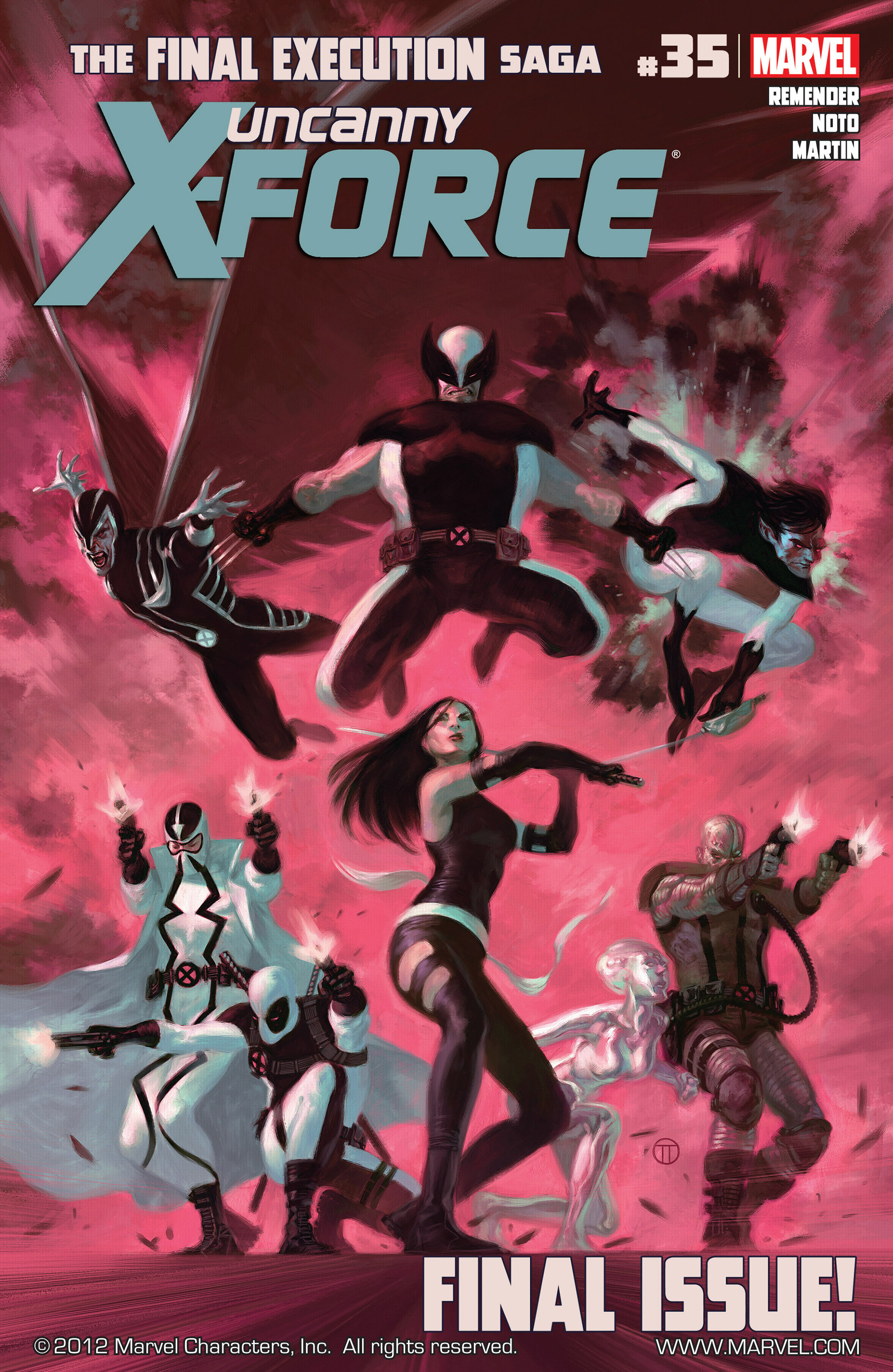 Read online Uncanny X-Force (2010) comic -  Issue #35 - 1