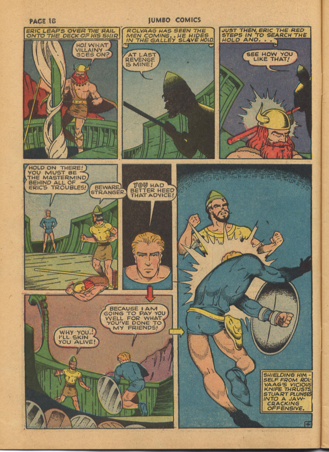 Read online Jumbo Comics comic -  Issue #36 - 18