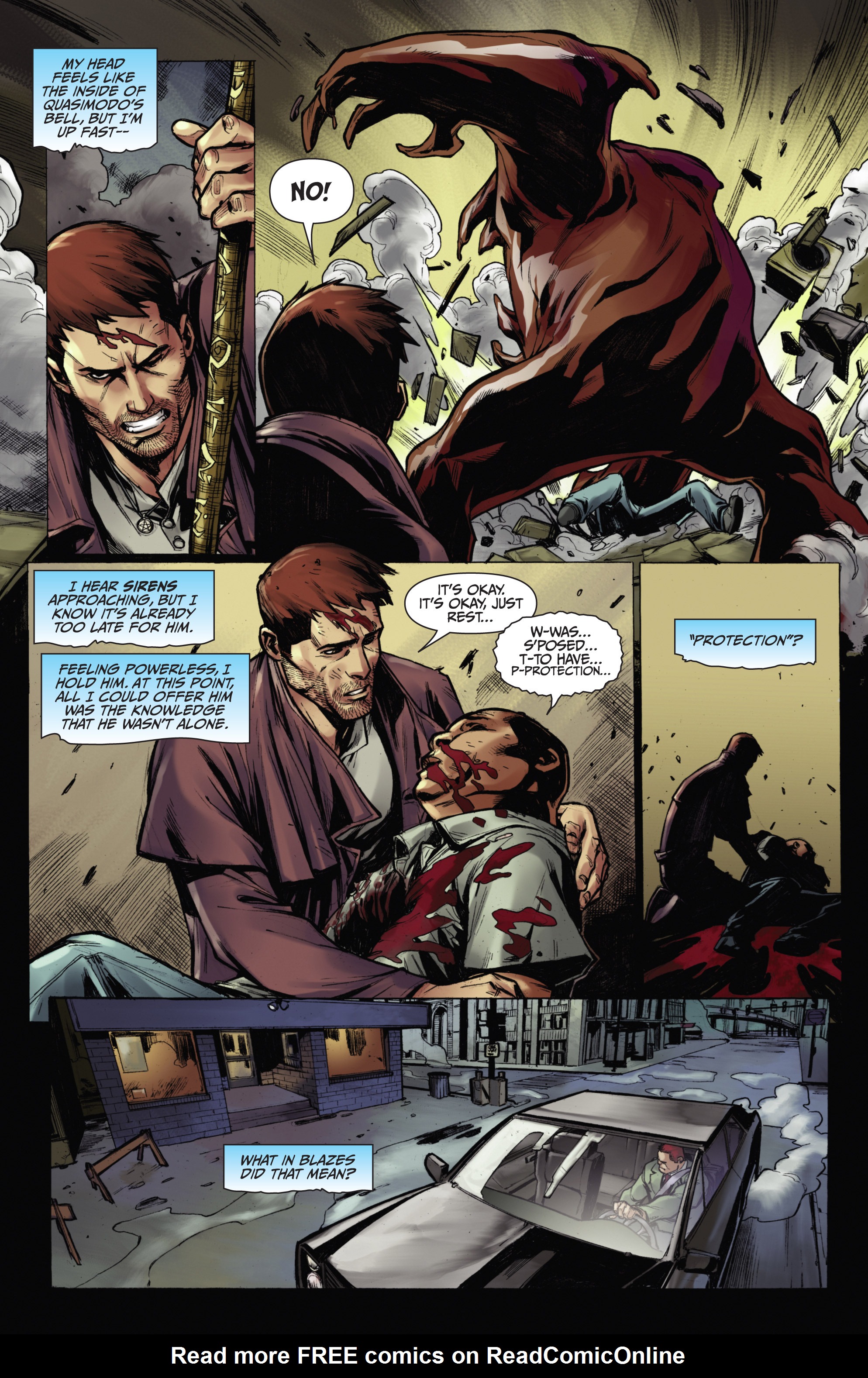 Read online Jim Butcher's The Dresden Files: Down Town comic -  Issue # _TPB - 35