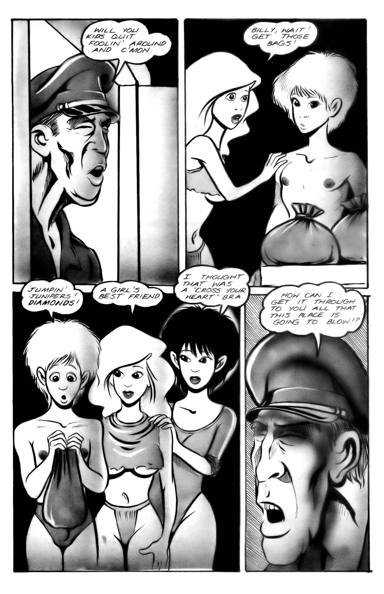 Read online Leather & Lace (1989) comic -  Issue #7 - 16