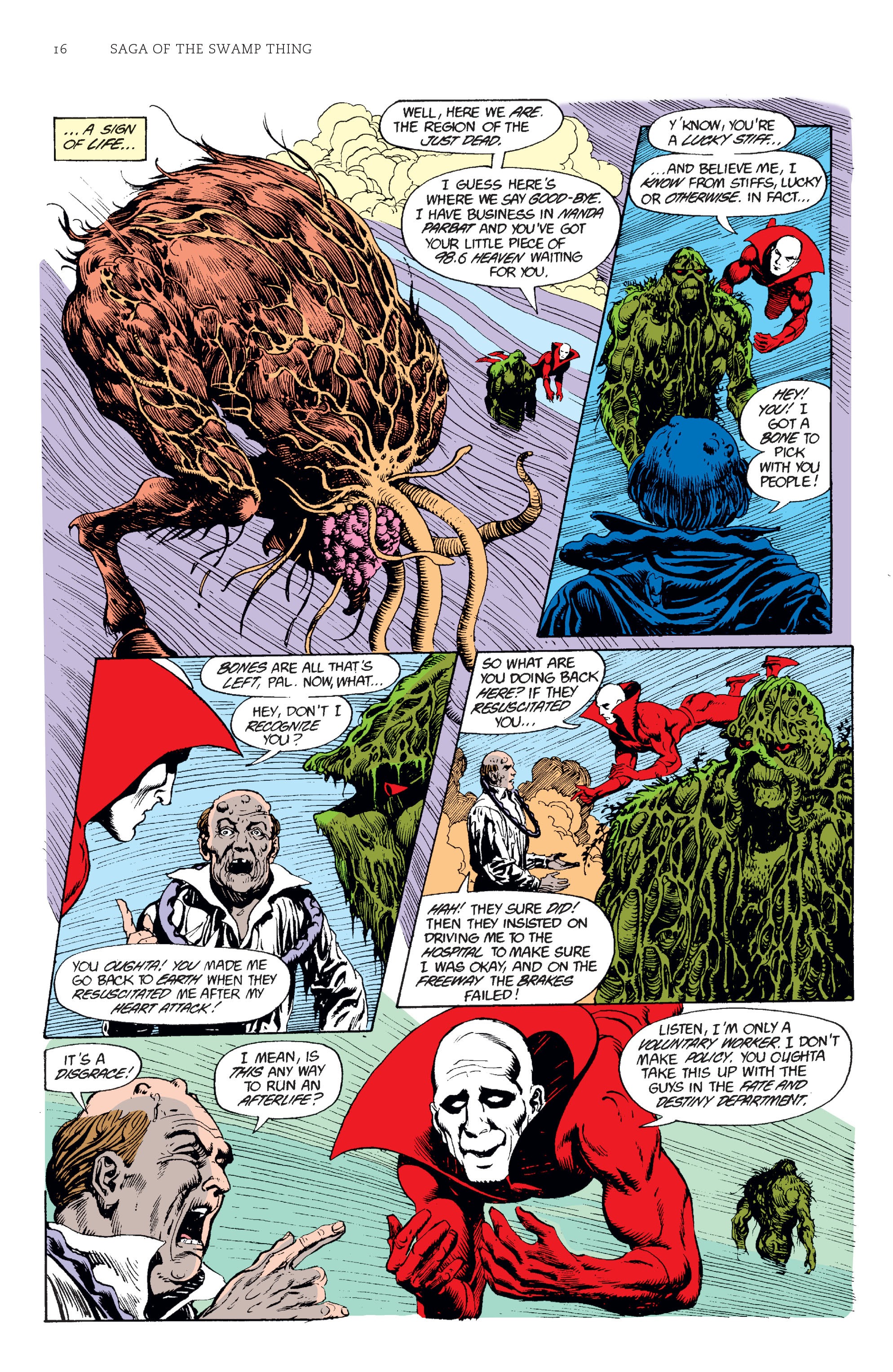 Read online Saga of the Swamp Thing comic -  Issue # TPB 5 (Part 1) - 13
