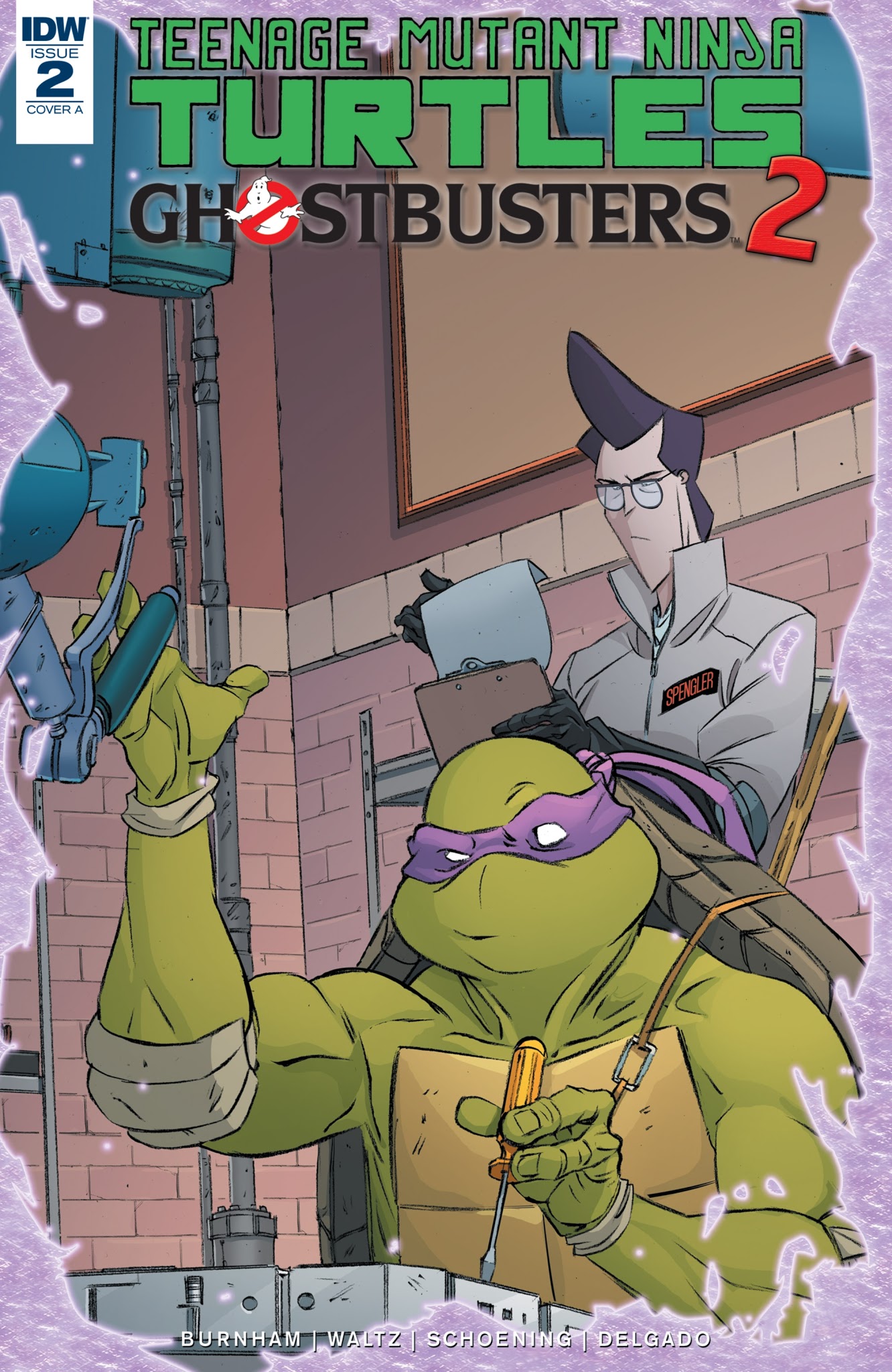 Read online Teenage Mutant Ninja Turtles/Ghostbusters 2 comic -  Issue #2 - 1