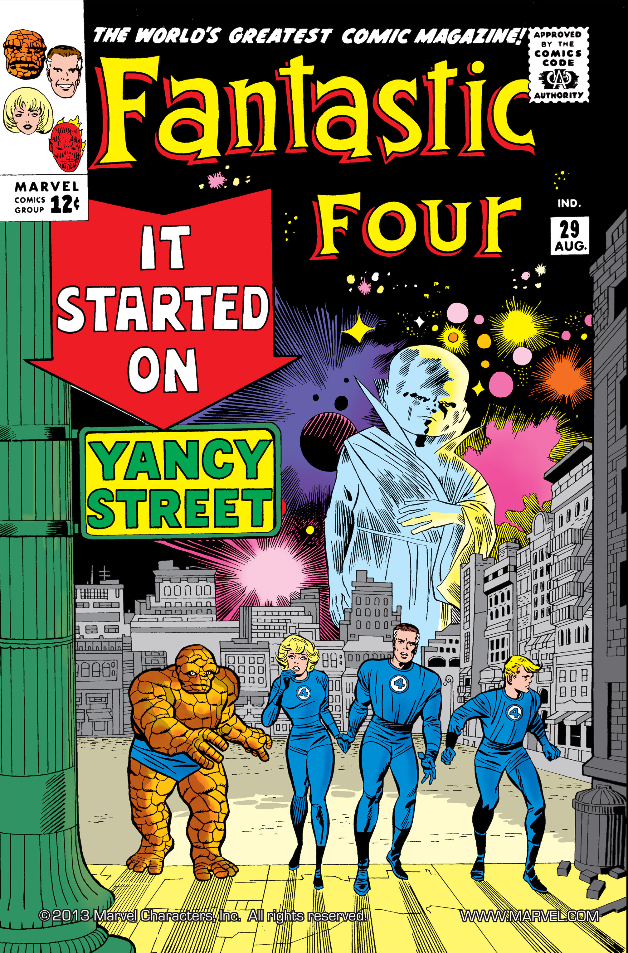 Read online Fantastic Four (1961) comic -  Issue #29 - 1
