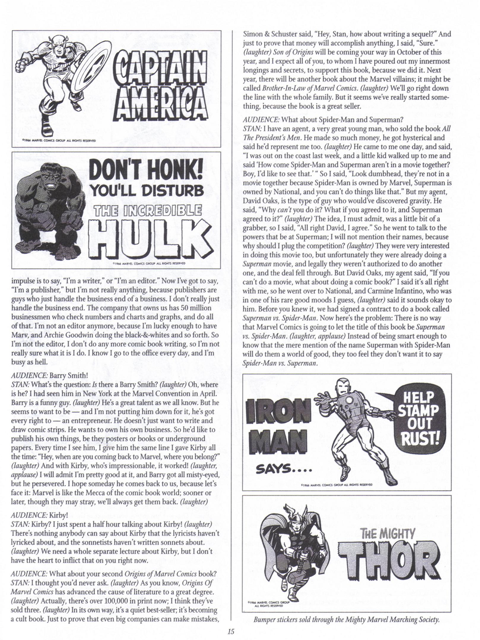 Read online The Jack Kirby Collector comic -  Issue #18 - 15