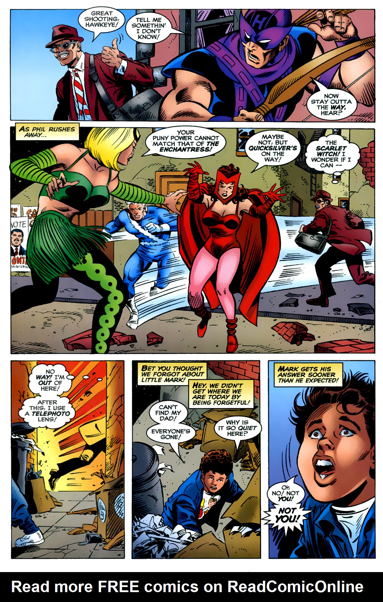 Read online Marvel: Heroes & Legends (1996) comic -  Issue # Full - 11
