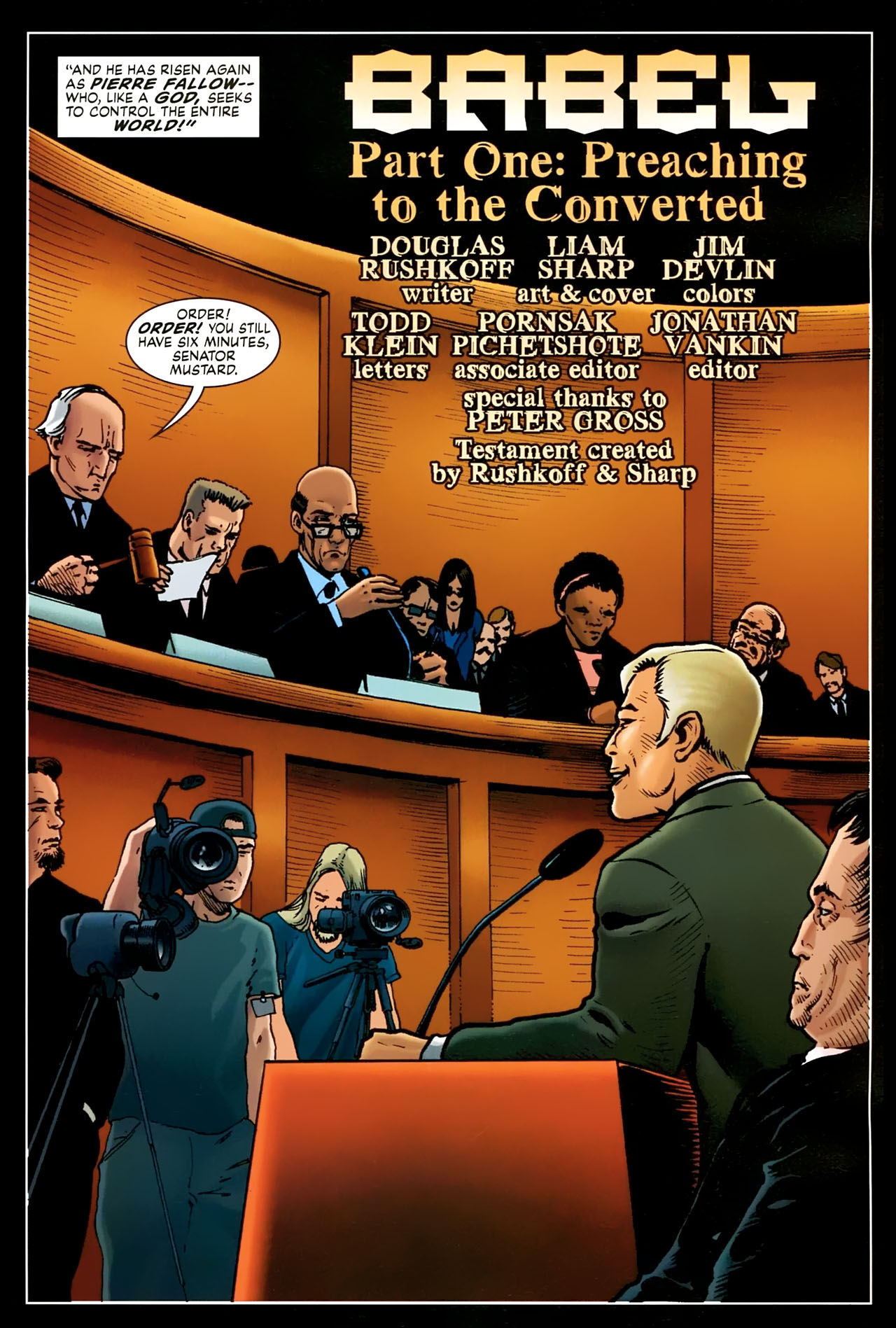 Read online Testament comic -  Issue #13 - 6