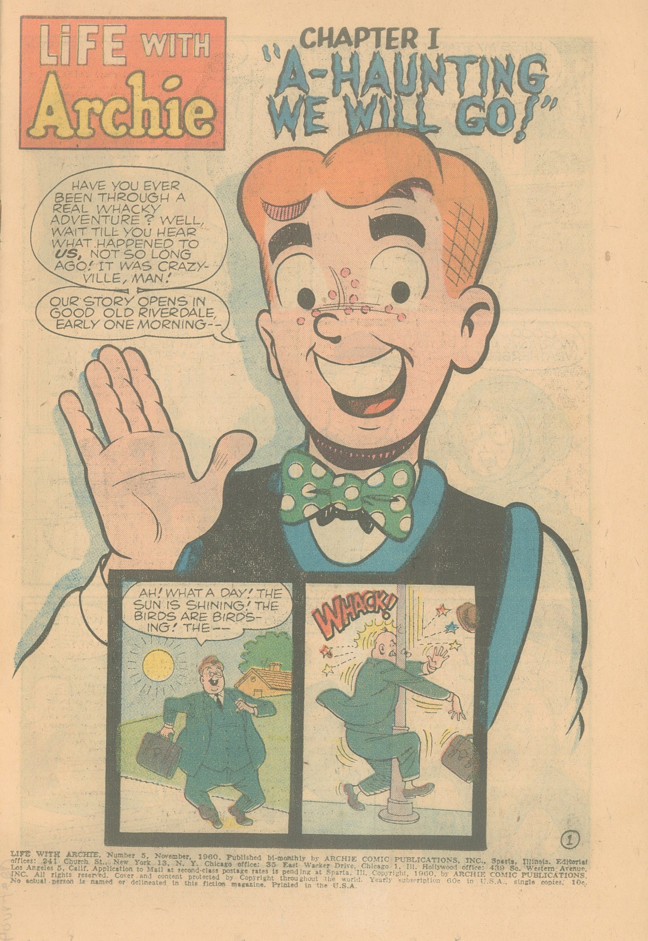 Read online Life With Archie (1958) comic -  Issue #5 - 3