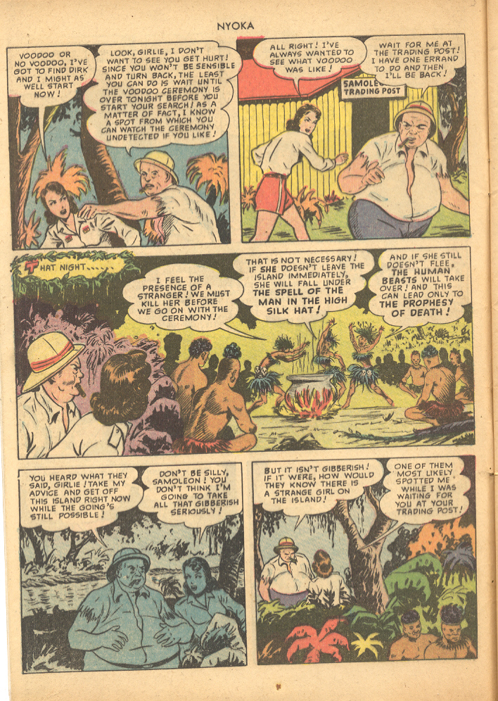 Read online Nyoka the Jungle Girl (1945) comic -  Issue #39 - 8