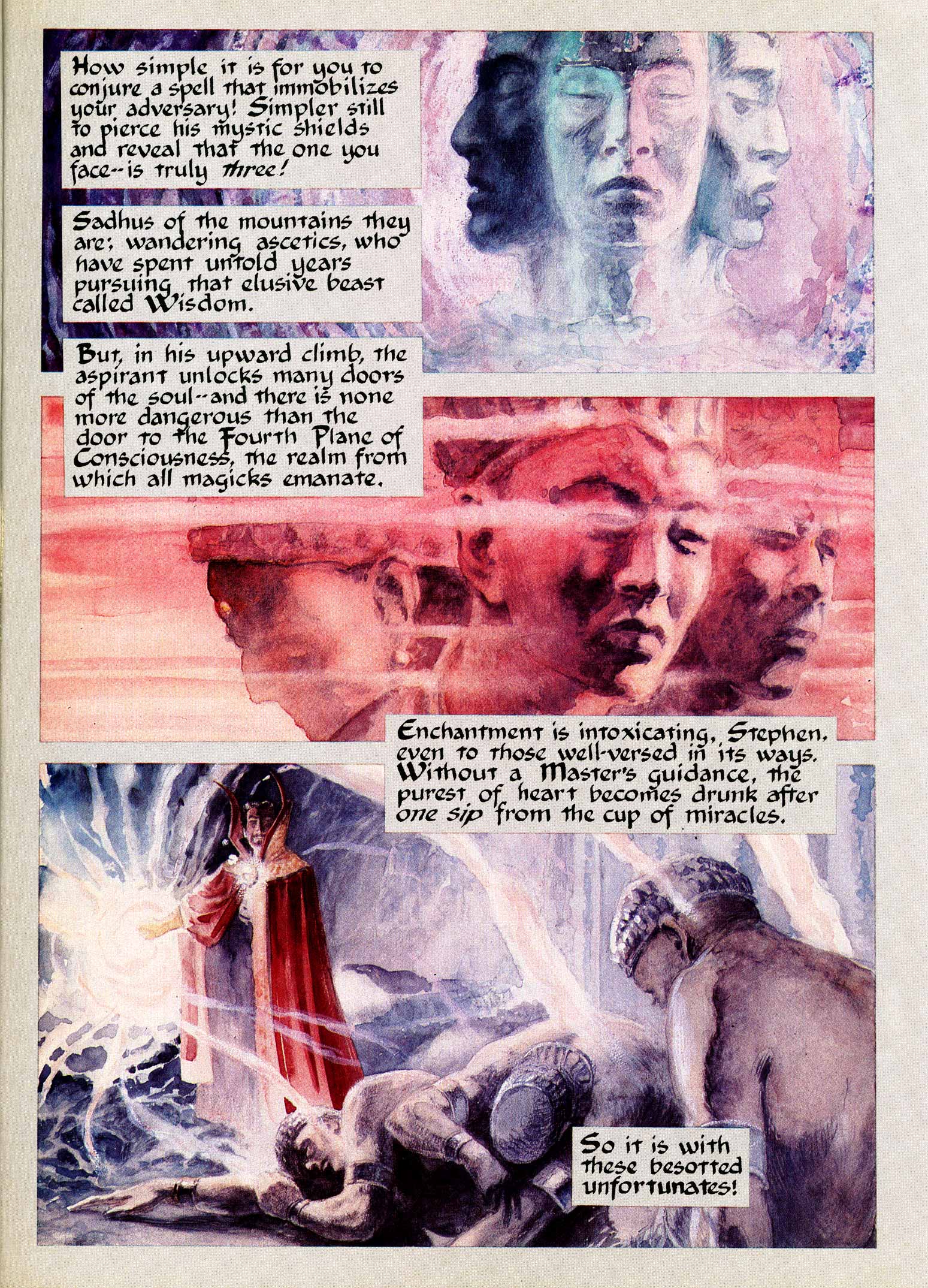Read online Marvel Graphic Novel comic -  Issue #23 - Dr. Strange Into Shamballa - 11