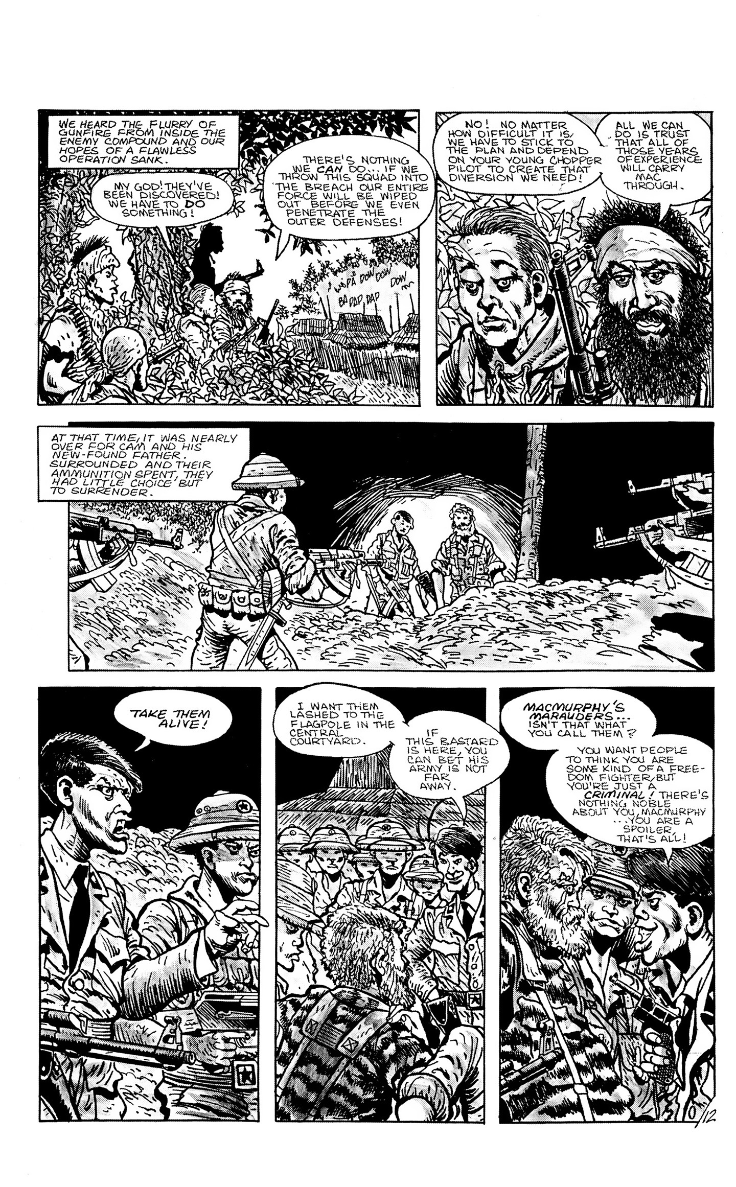 Read online Fire Team comic -  Issue #6 - 16