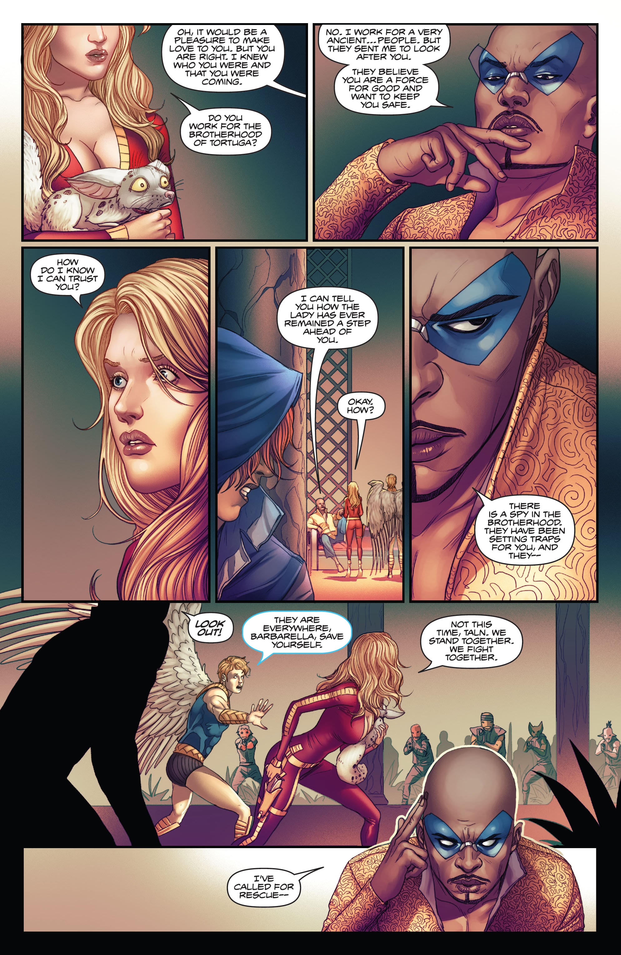 Read online Barbarella (2021) comic -  Issue #5 - 15