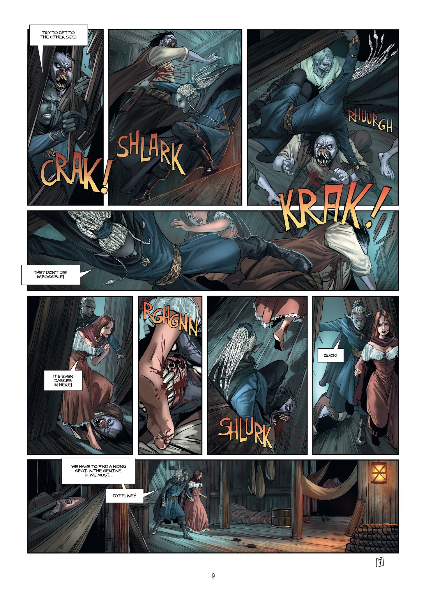 Read online Elves comic -  Issue #15 - 9