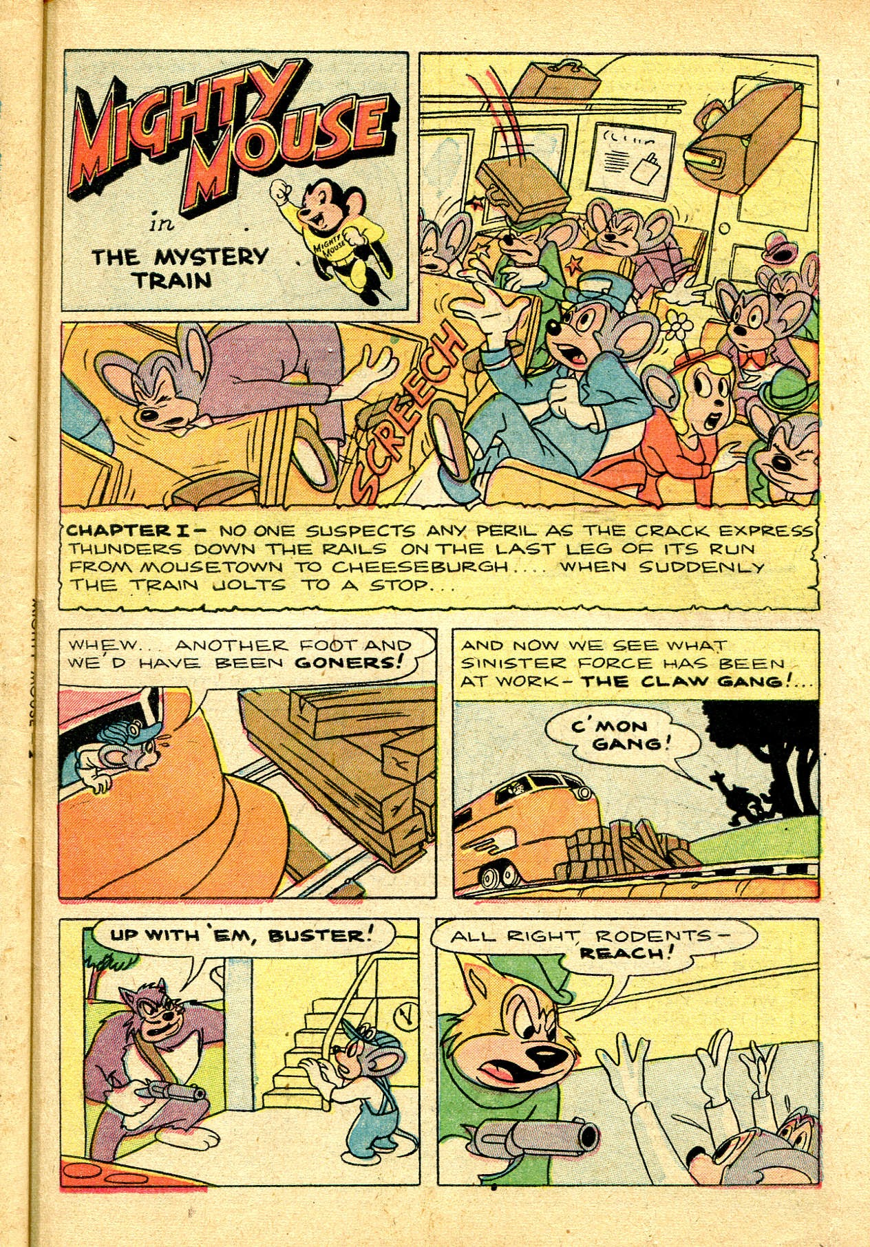 Read online Paul Terry's Mighty Mouse Comics comic -  Issue #44 - 79