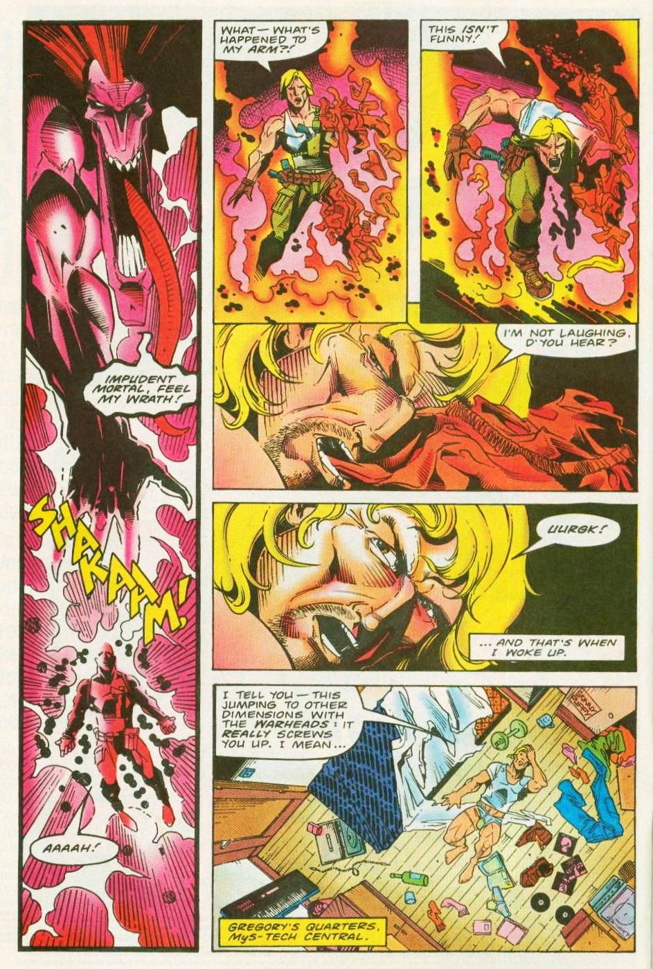 Read online Warheads comic -  Issue #6 - 4