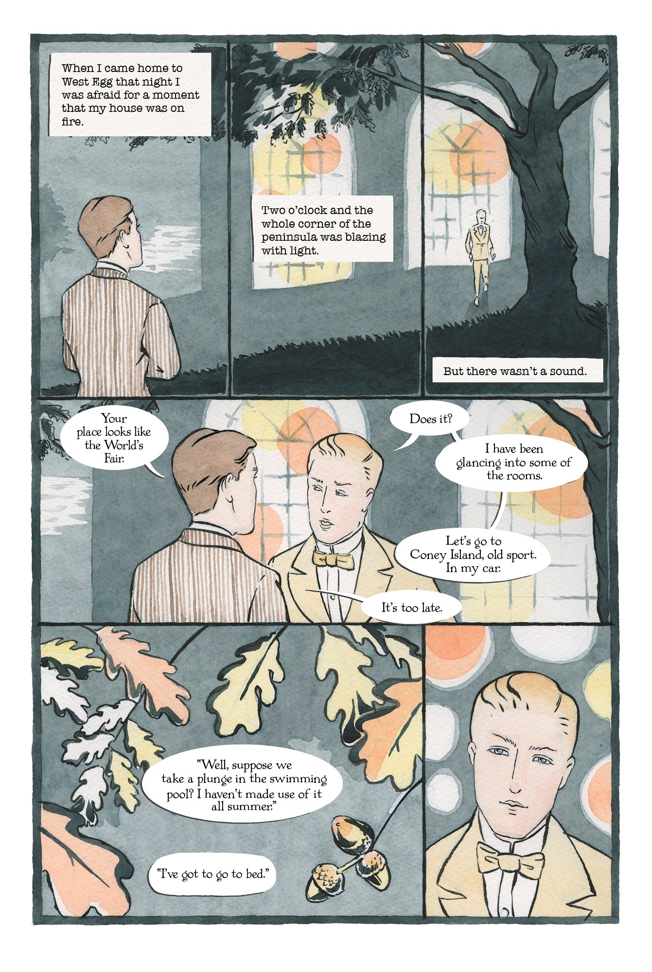 Read online The Great Gatsby: The Graphic Novel comic -  Issue # TPB (Part 2) - 2