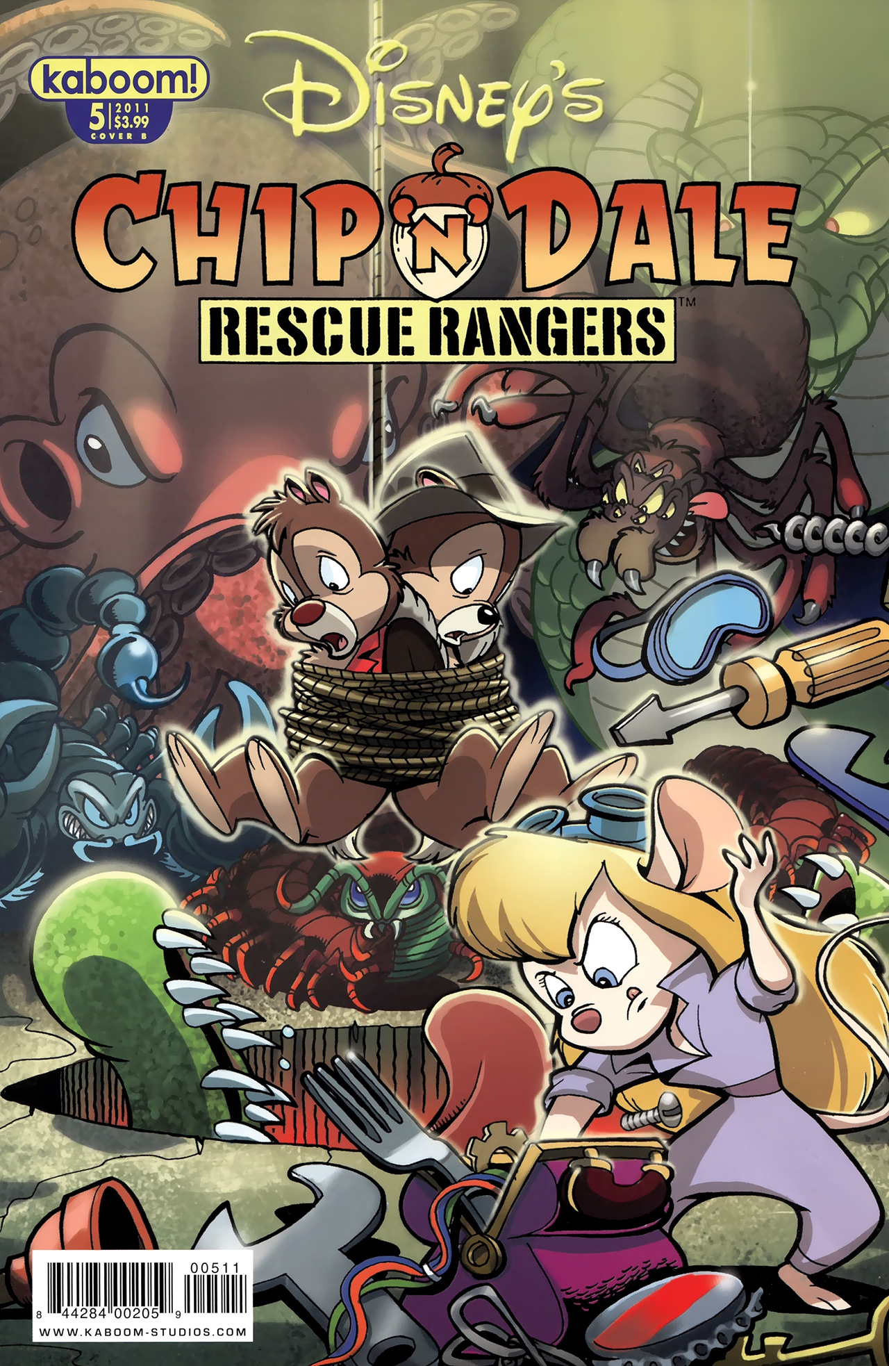 Read online Chip 'N' Dale Rescue Rangers comic -  Issue #5 - 2