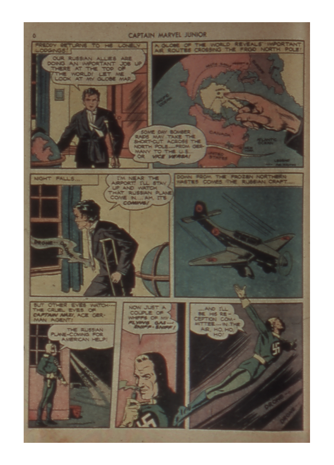 Read online Captain Marvel, Jr. comic -  Issue #5 - 6